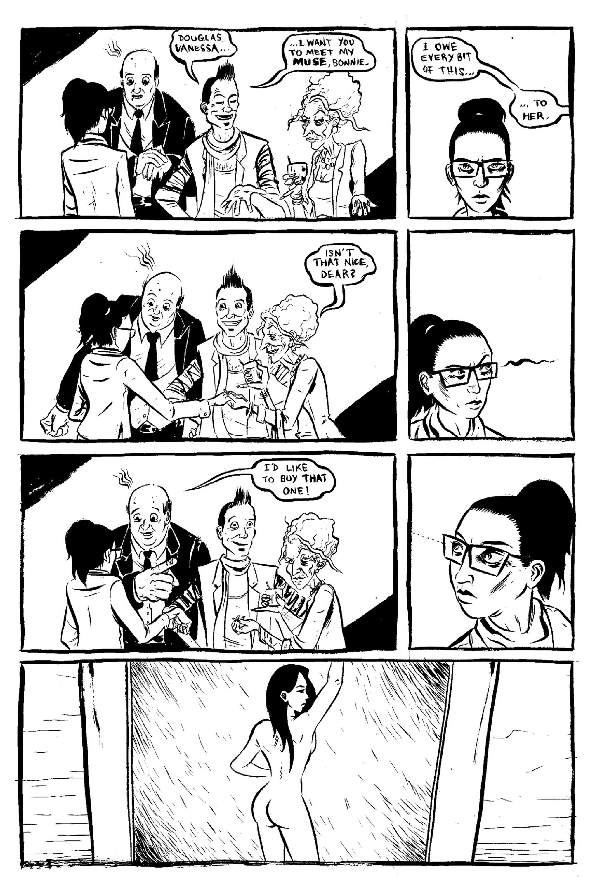 Read online Tyranny of The Muse comic -  Issue #3 - 5