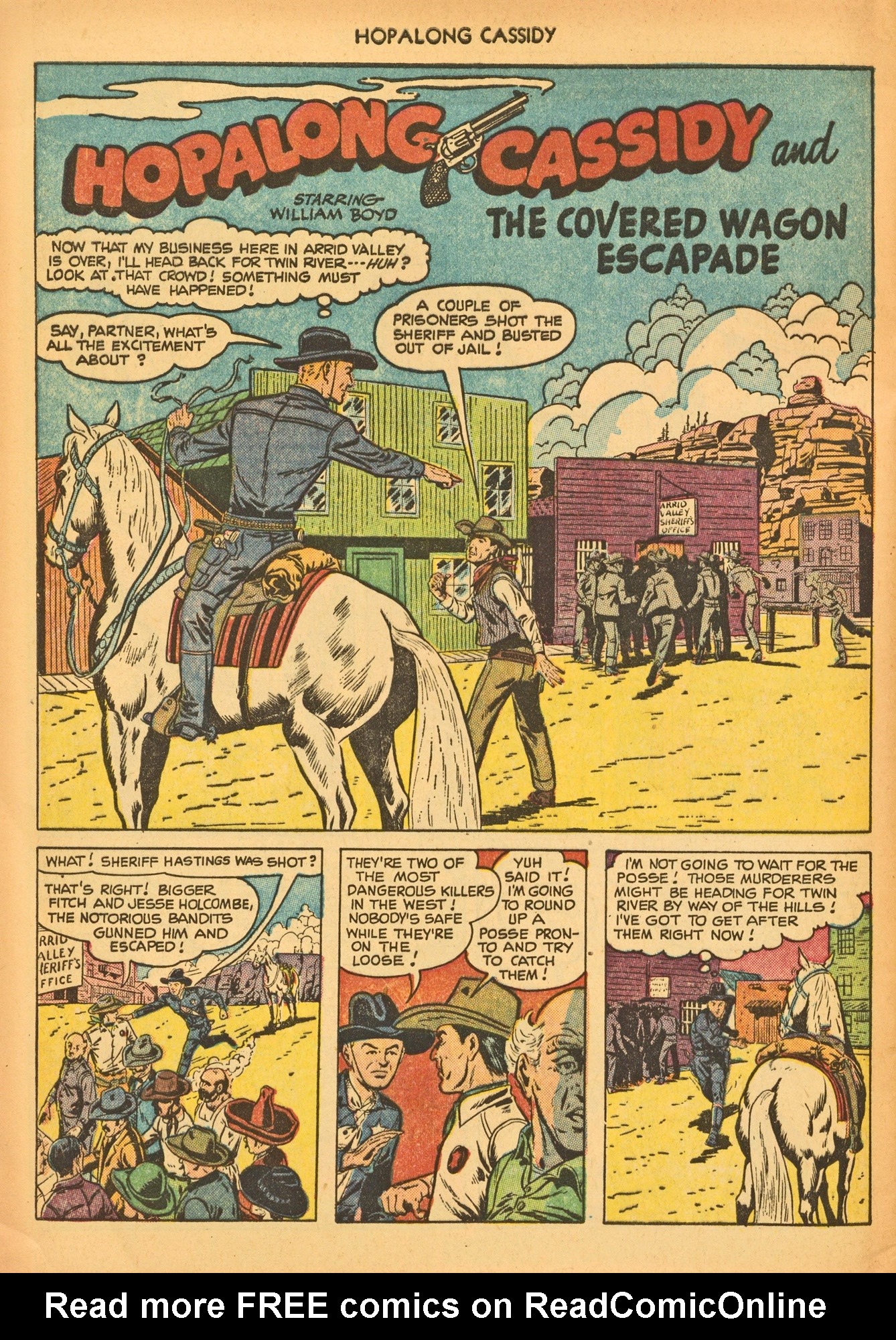 Read online Hopalong Cassidy comic -  Issue #61 - 28