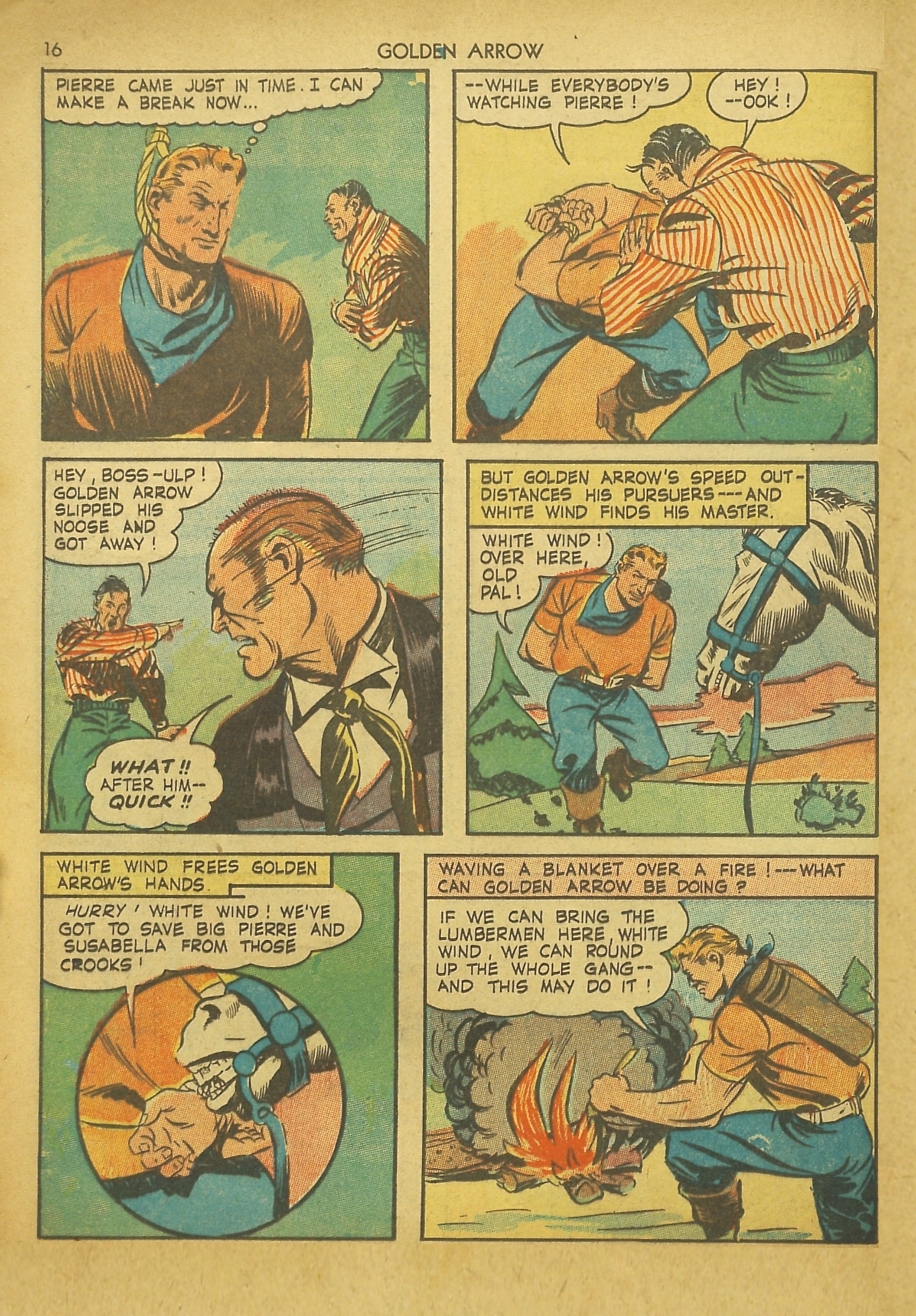 Read online Golden Arrow comic -  Issue #2 - 16