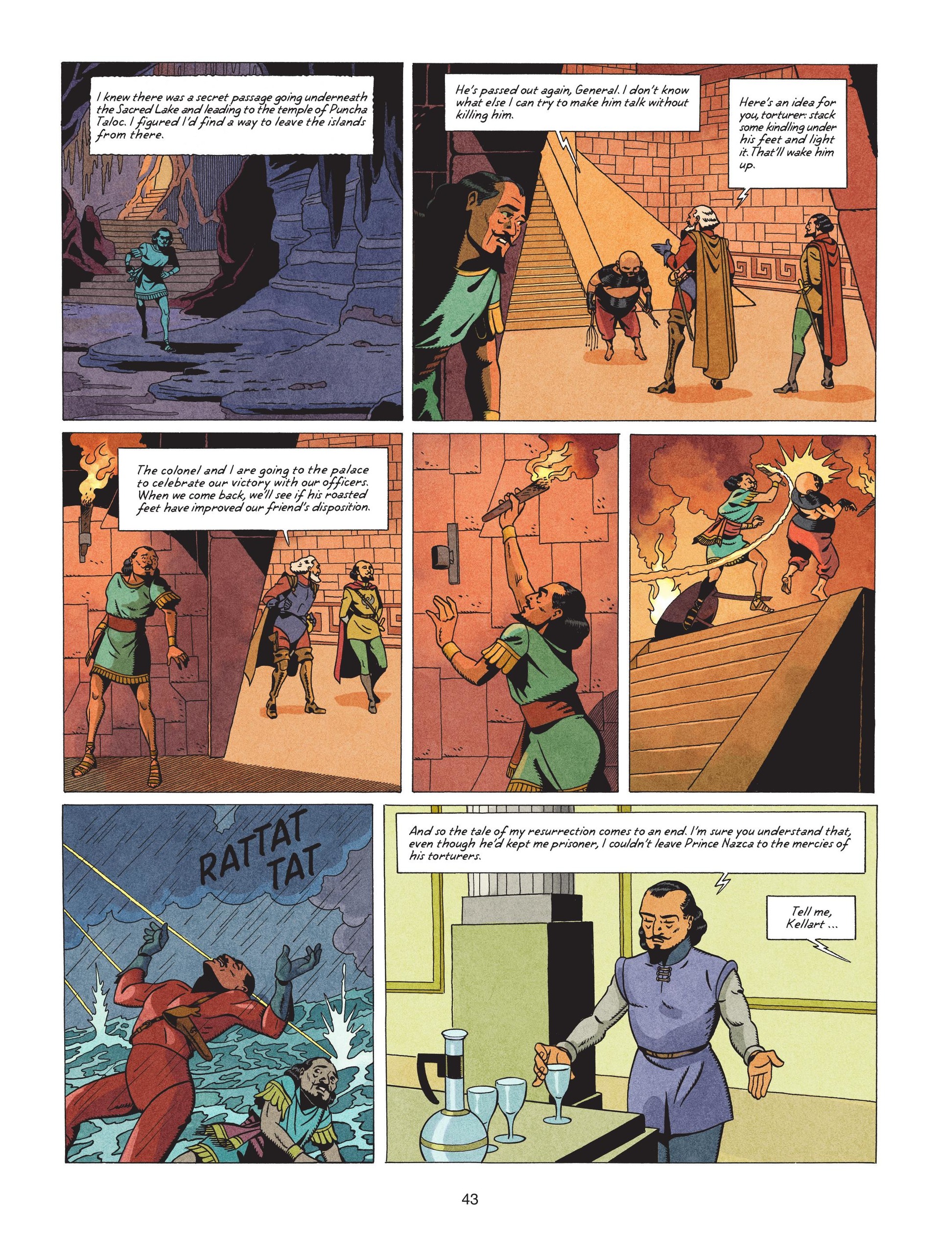 Read online Before Blake & Mortimer comic -  Issue #2 - 44