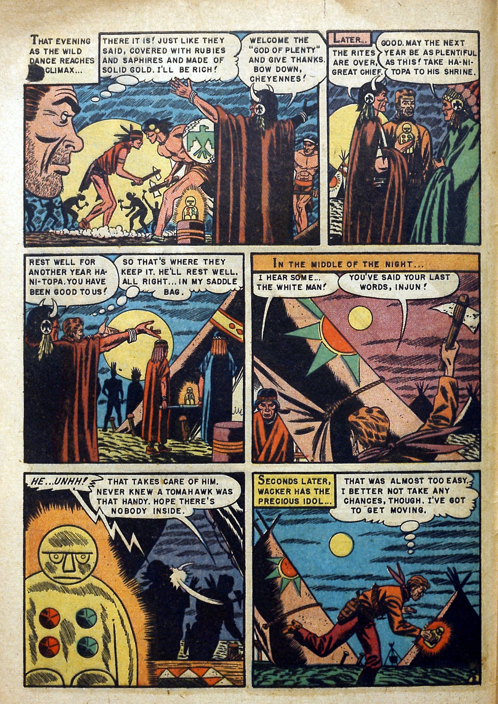 Read online Redskin comic -  Issue #3 - 4