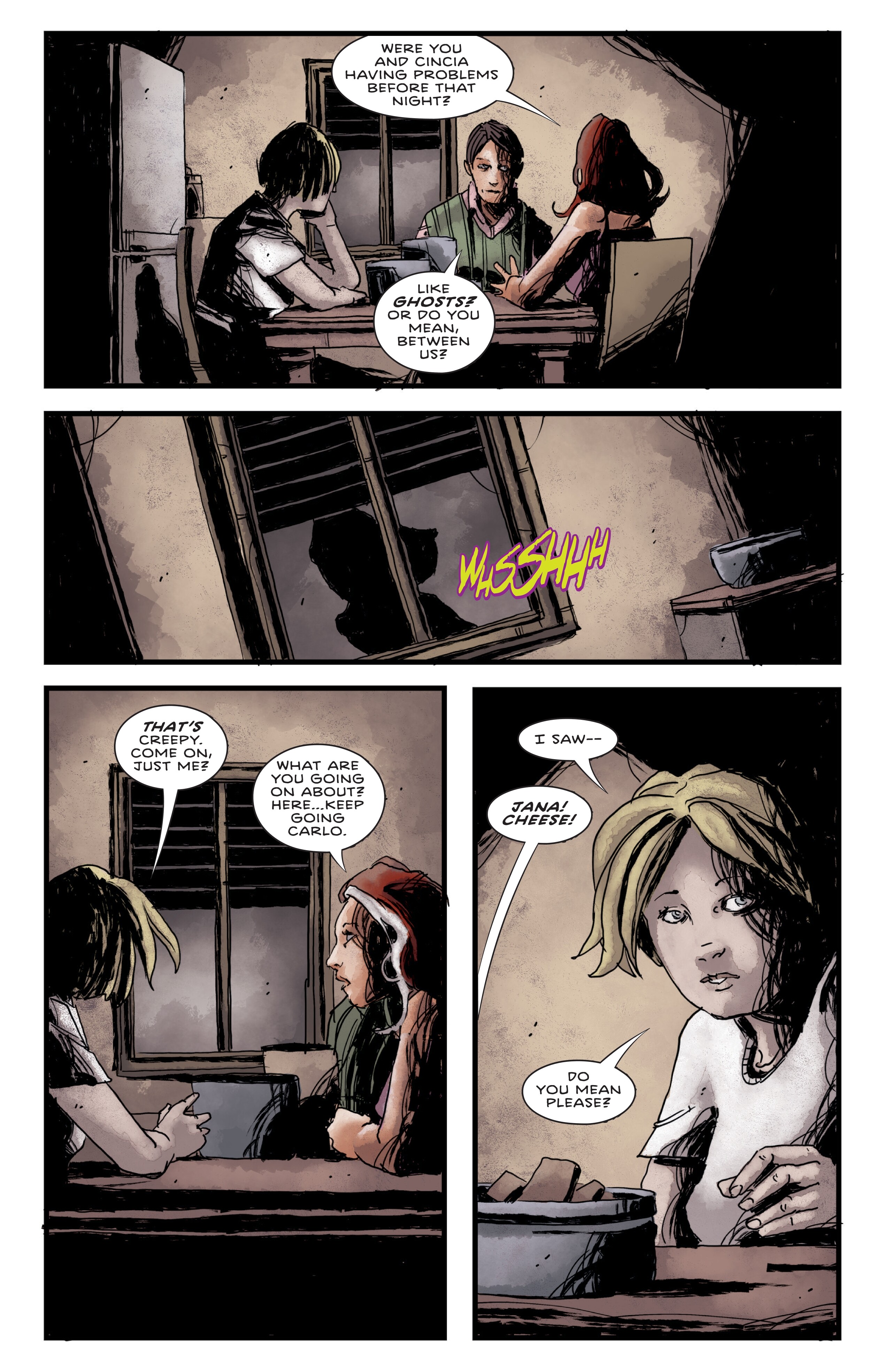 Read online The Case of the Bleeding Wall comic -  Issue #2 - 13