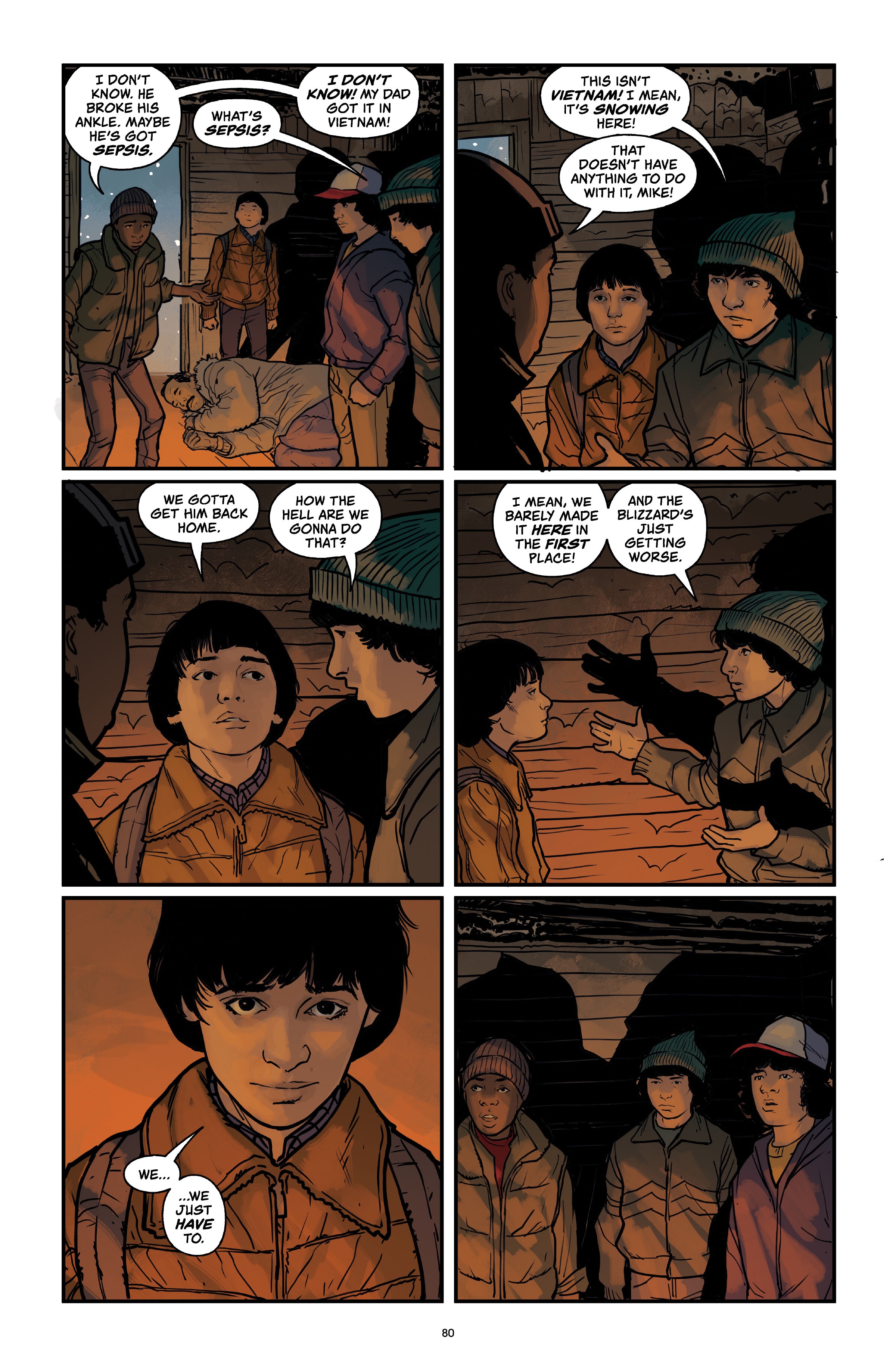 Read online Stranger Things Library Edition comic -  Issue # TPB 3 (Part 1) - 80
