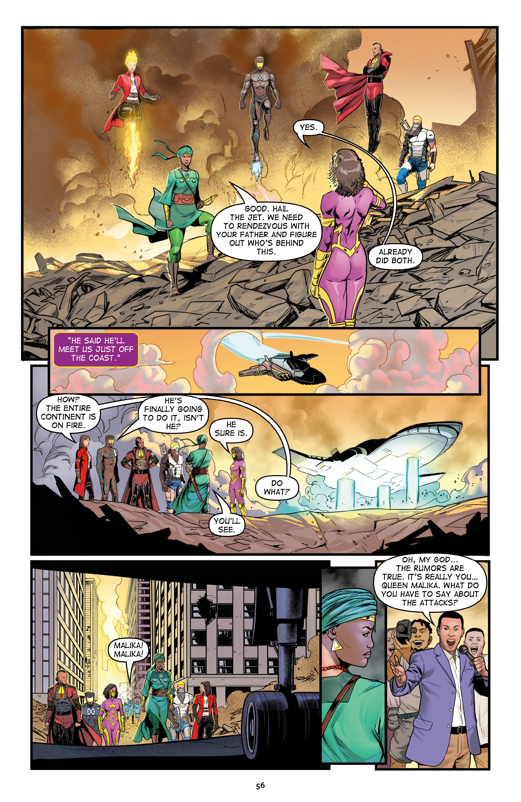 Read online The Oloris: Heroes Will Unite comic -  Issue # TPB (Part 1) - 56