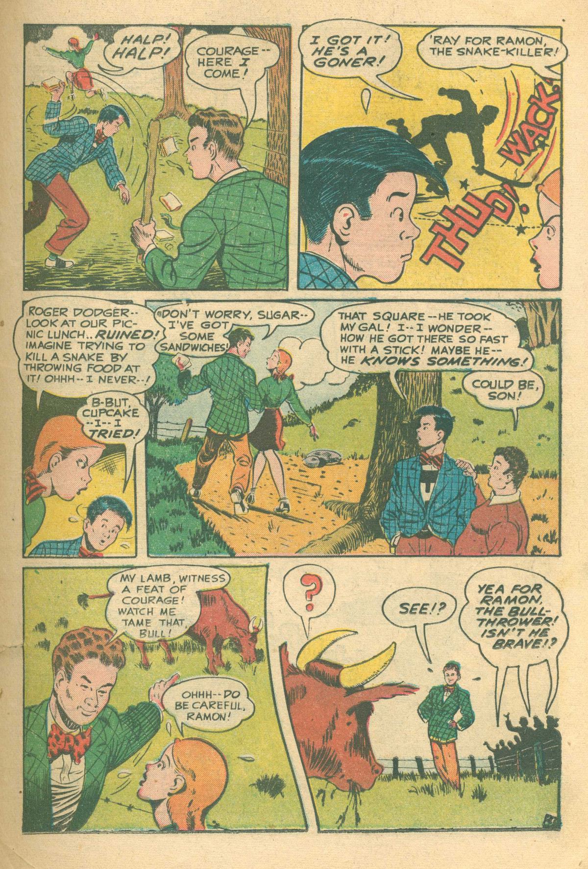 Read online Exciting Comics comic -  Issue #62 - 27