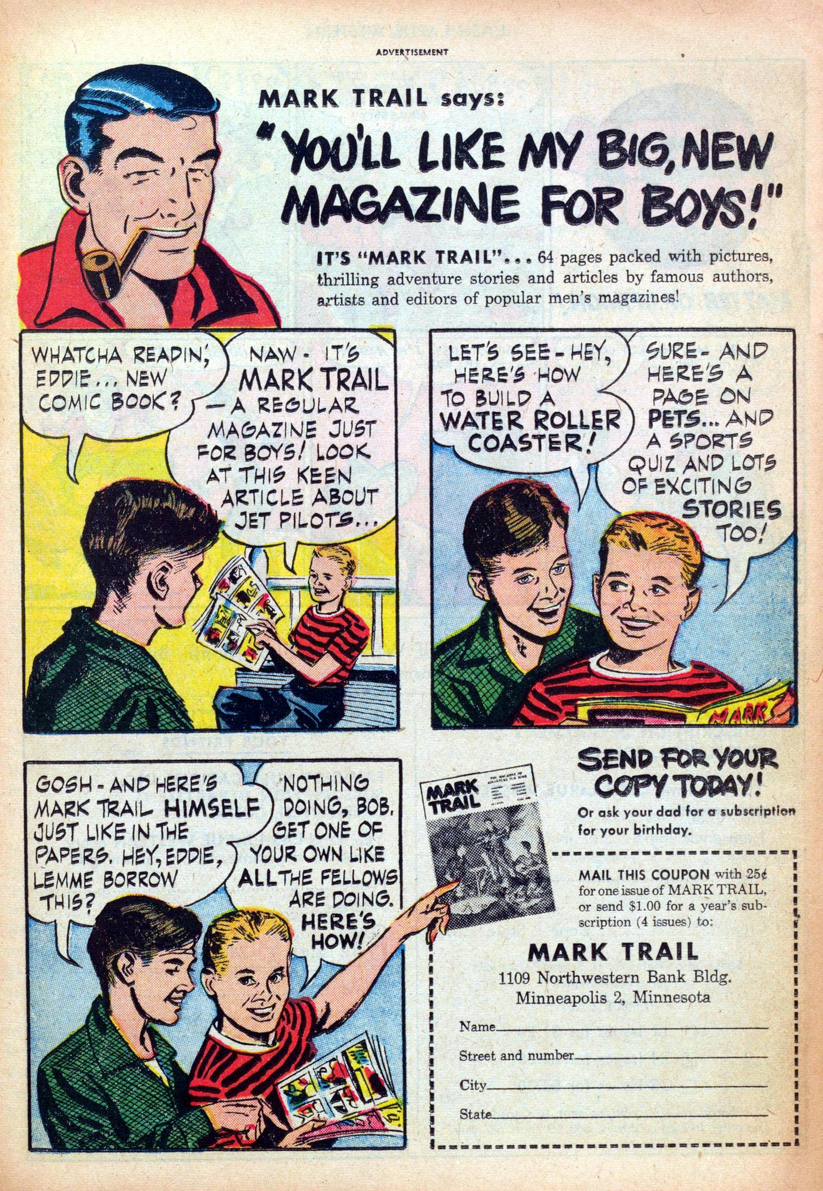 Read online Lash Larue Western (1949) comic -  Issue #25 - 25
