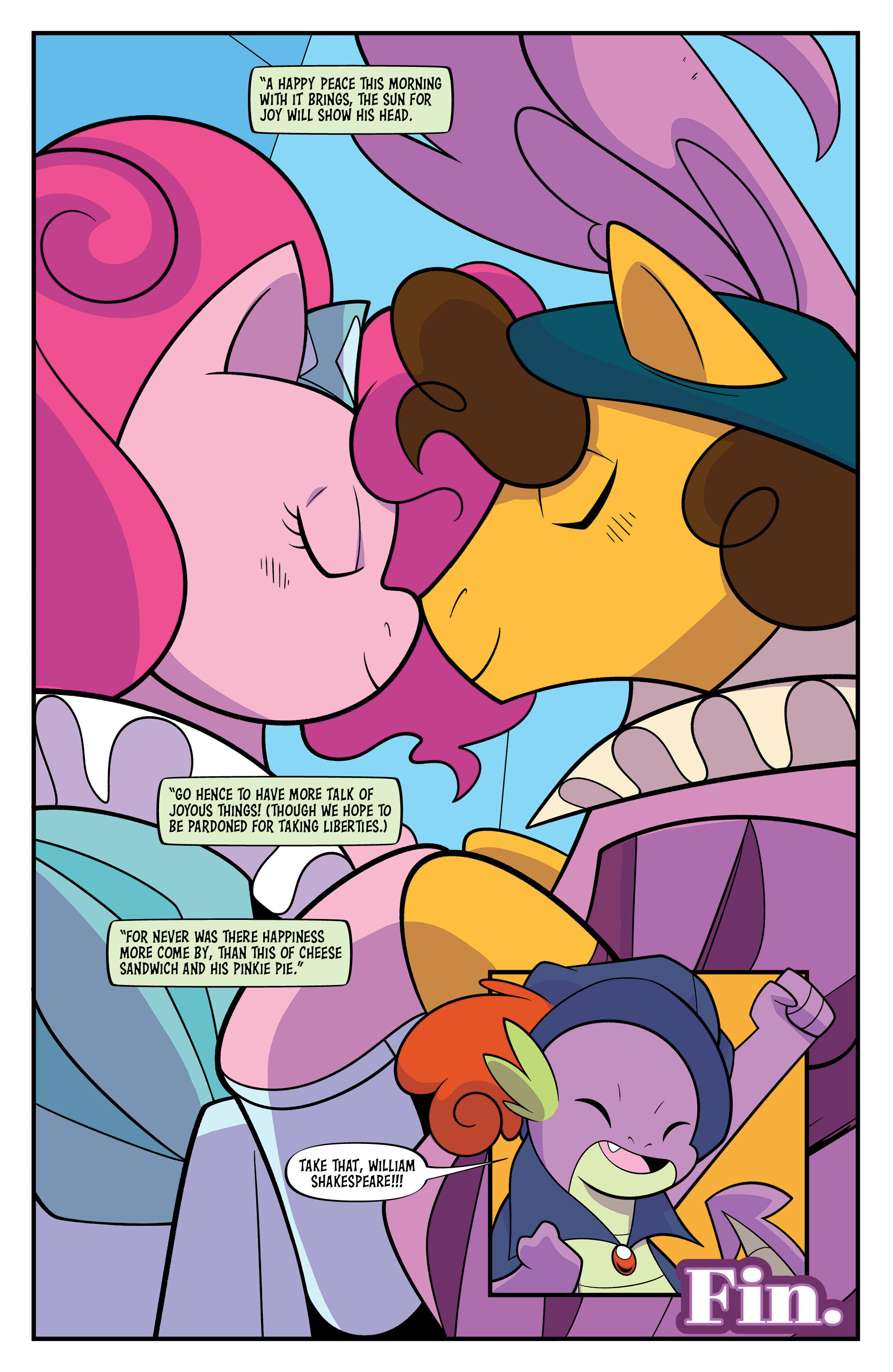 Read online My Little Pony: Valentine's Day Special, Romeo & Juliet comic -  Issue # Full - 24