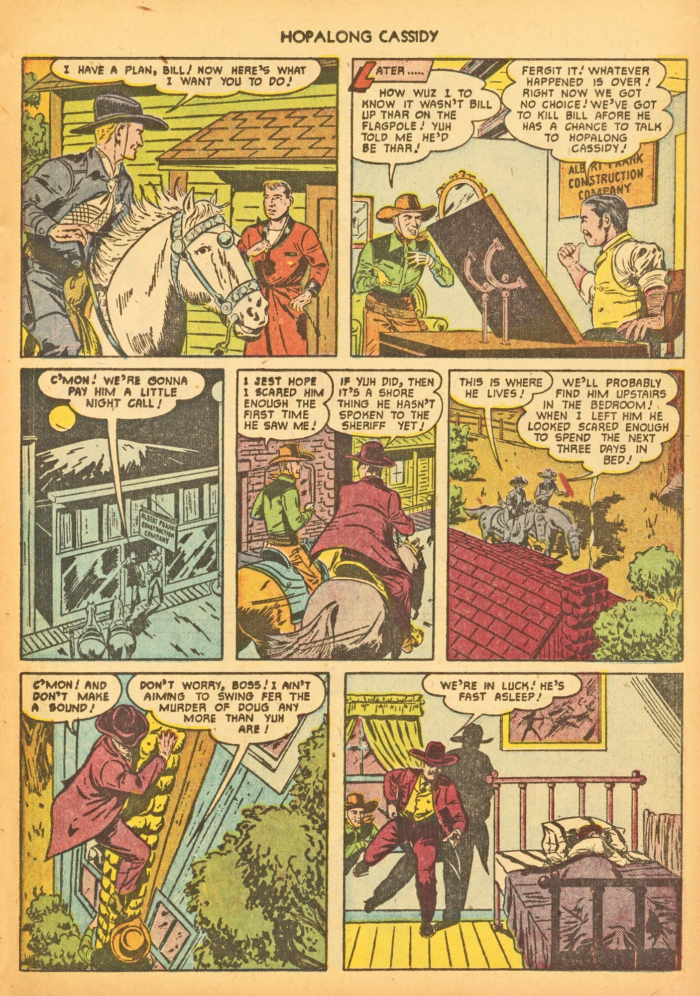 Read online Hopalong Cassidy comic -  Issue #54 - 23