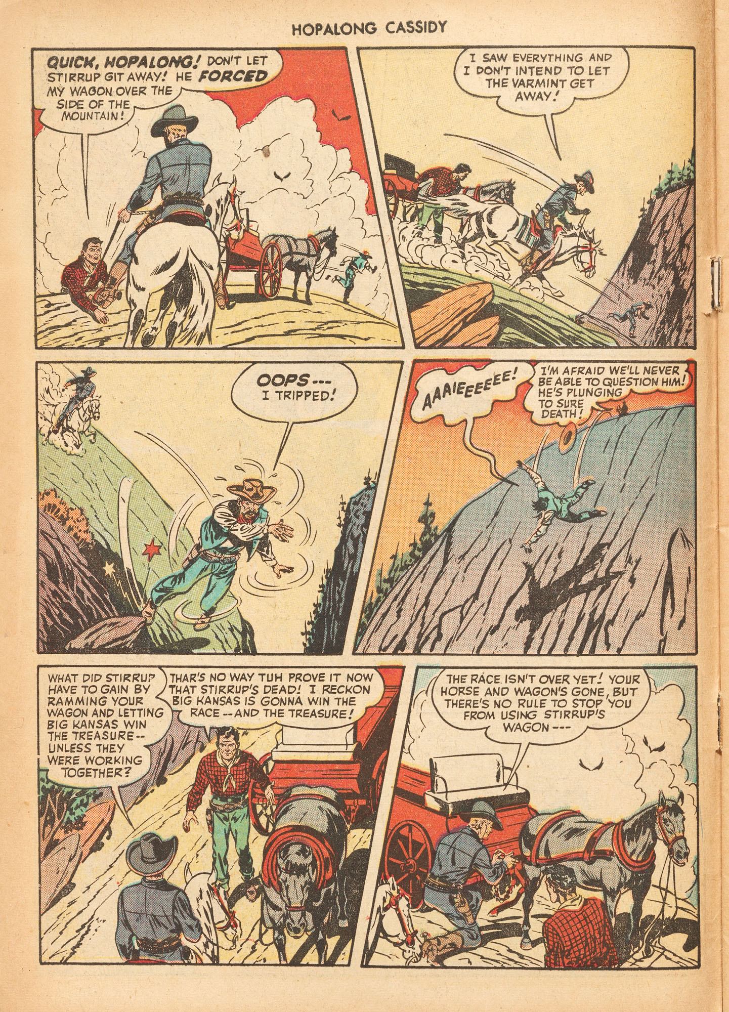 Read online Hopalong Cassidy comic -  Issue #33 - 10