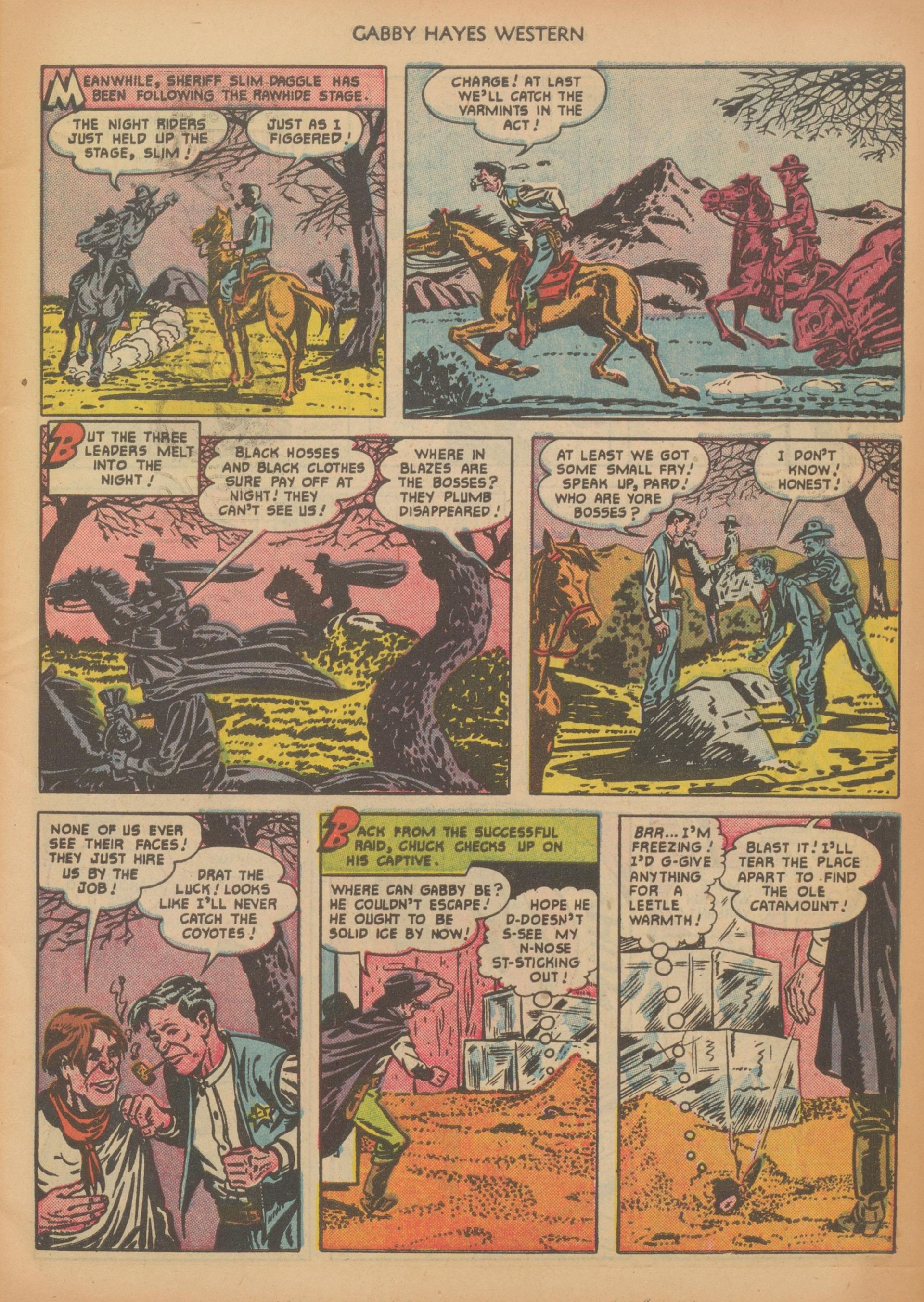 Read online Gabby Hayes Western comic -  Issue #30 - 7
