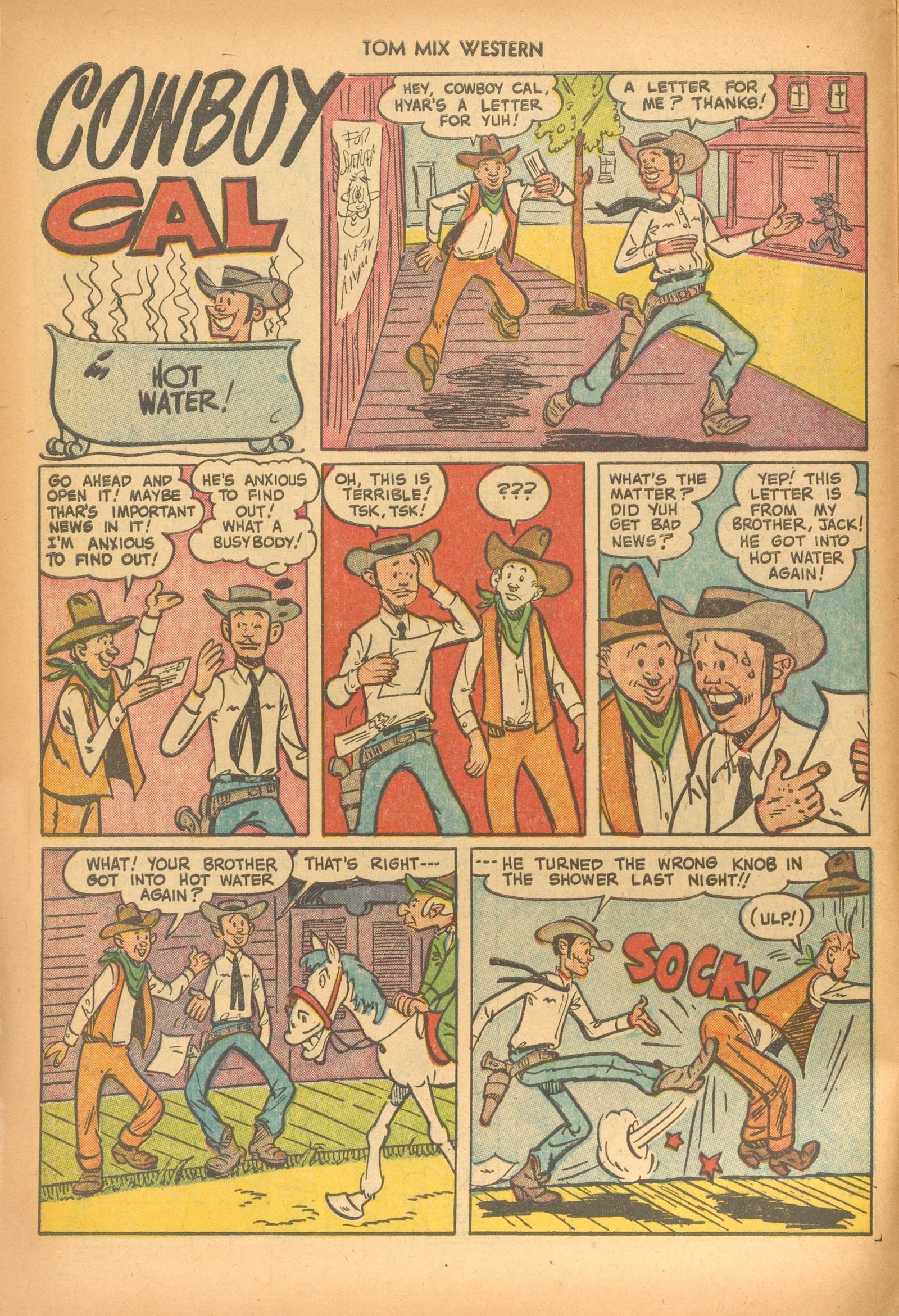 Read online Tom Mix Western (1948) comic -  Issue #49 - 10