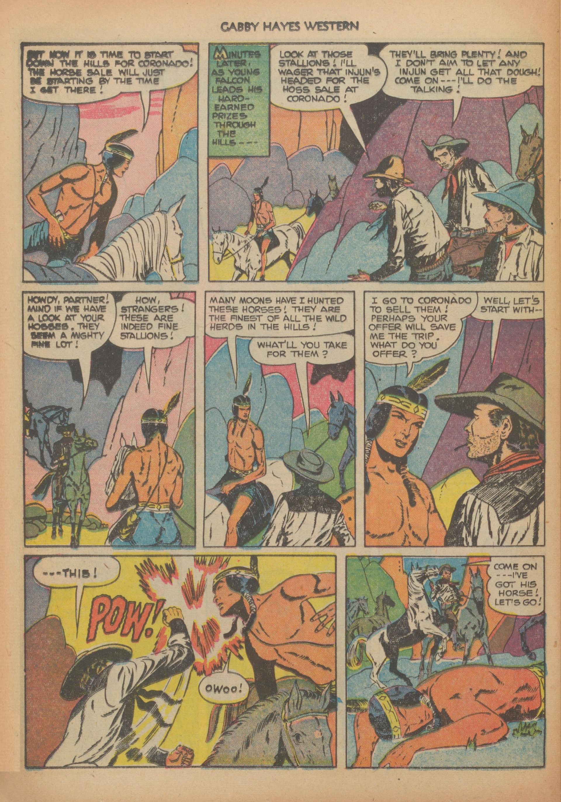 Read online Gabby Hayes Western comic -  Issue #38 - 24