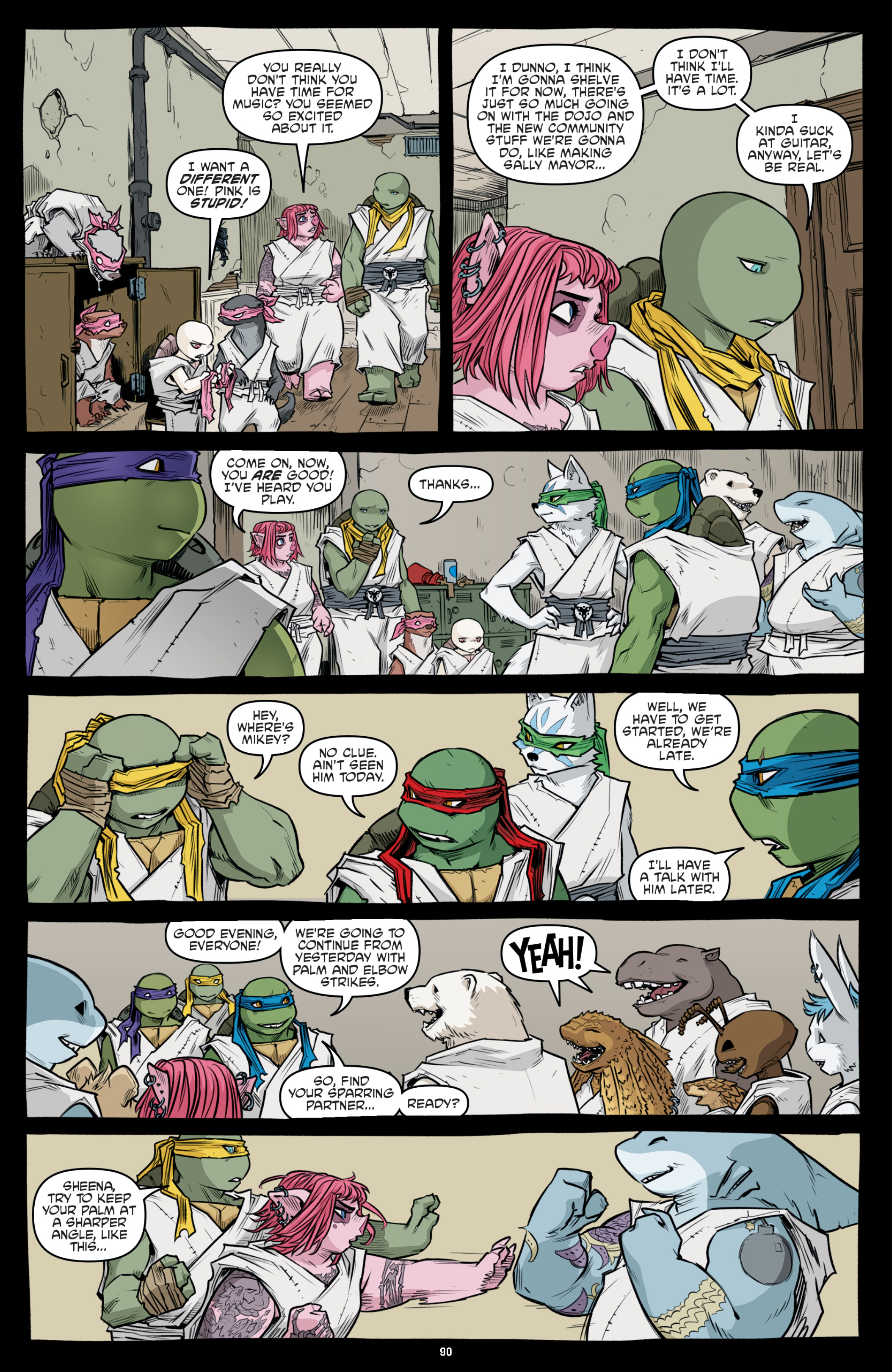 Read online Teenage Mutant Ninja Turtles: The IDW Collection comic -  Issue # TPB 15 (Part 1) - 91