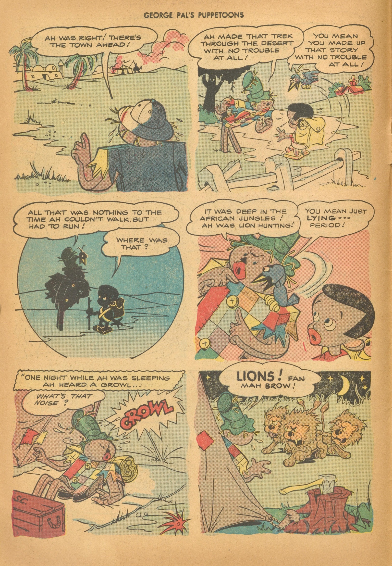 Read online George Pal's Puppetoons comic -  Issue #18 - 6