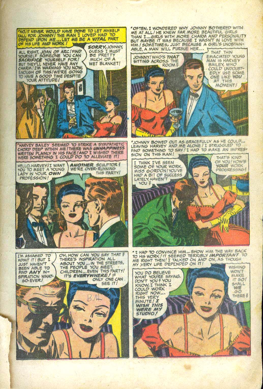Read online Young Love (1949) comic -  Issue #8 - 13