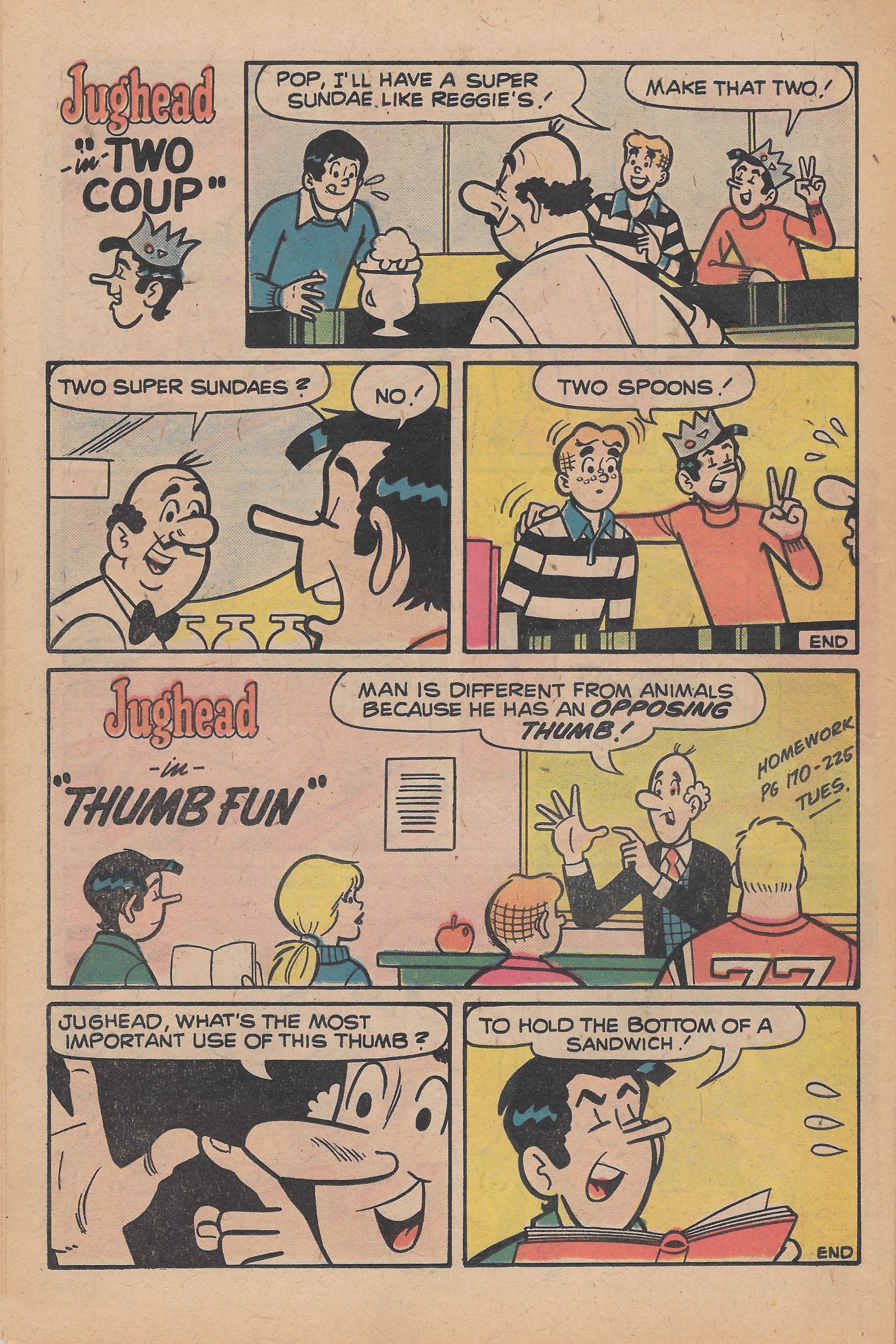 Read online Jughead's Jokes comic -  Issue #53 - 14