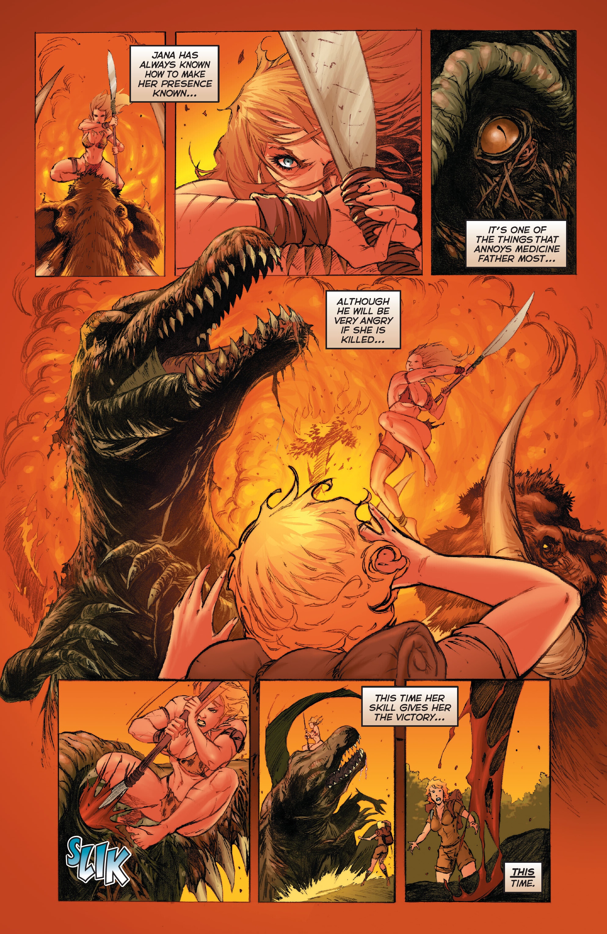 Read online Frank Cho's Jungle Girl: The Complete Omnibus comic -  Issue # TPB (Part 1) - 55