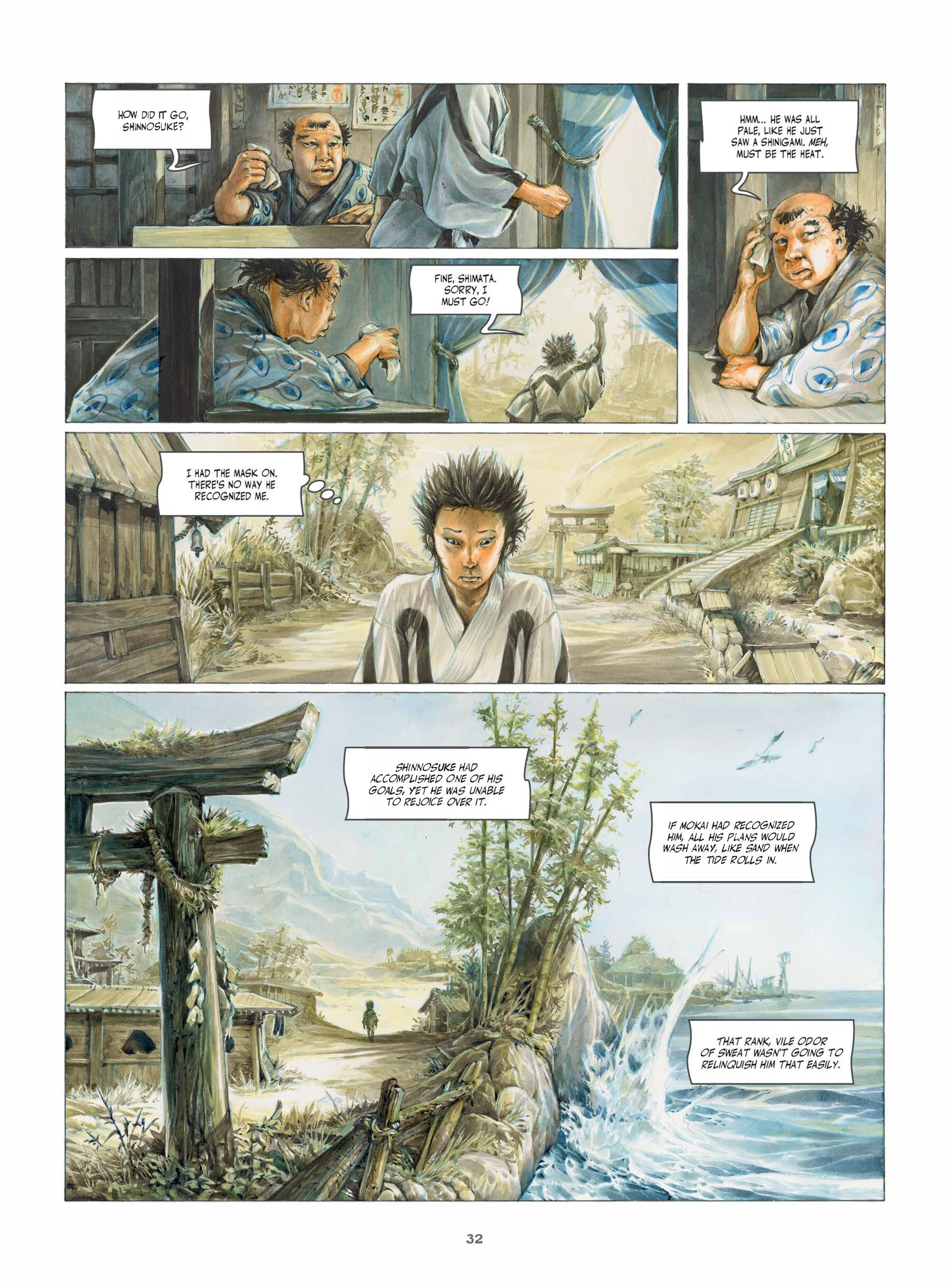 Read online Legends of the Pierced Veil: The Mask of Fudo comic -  Issue # TPB (Part 1) - 32