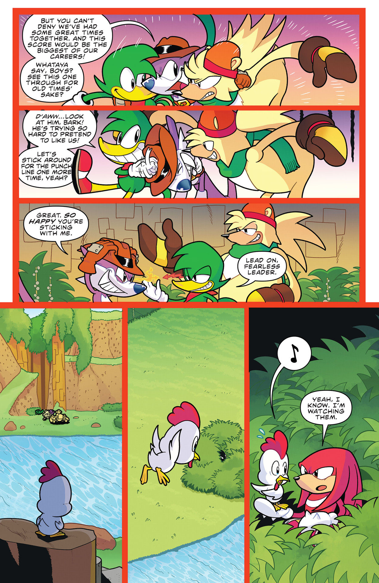 Read online Sonic the Hedgehog: Fang the Hunter comic -  Issue #1 - 17