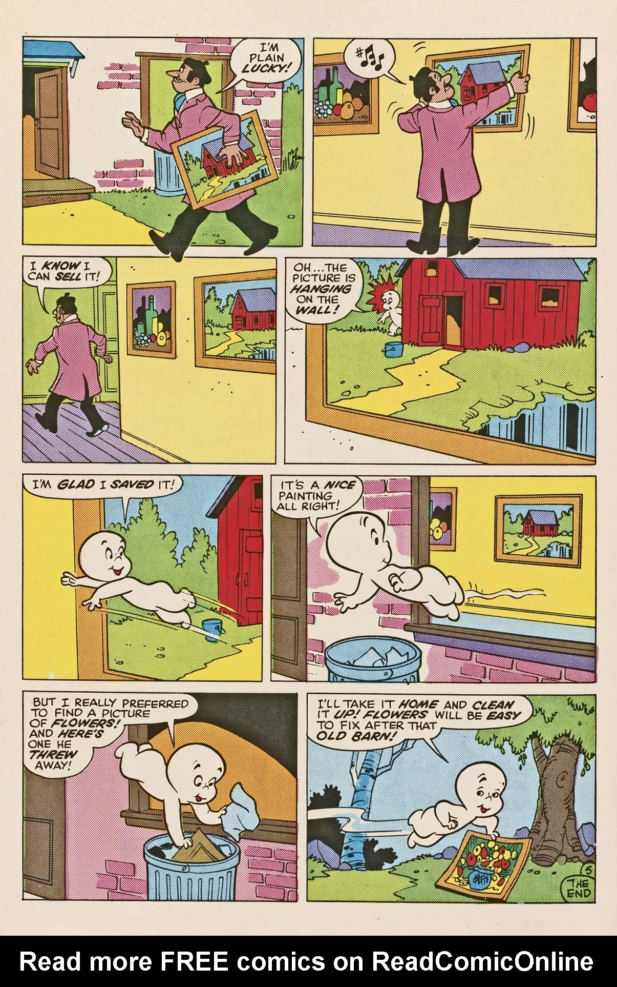 Read online Casper the Friendly Ghost (1991) comic -  Issue #27 - 33