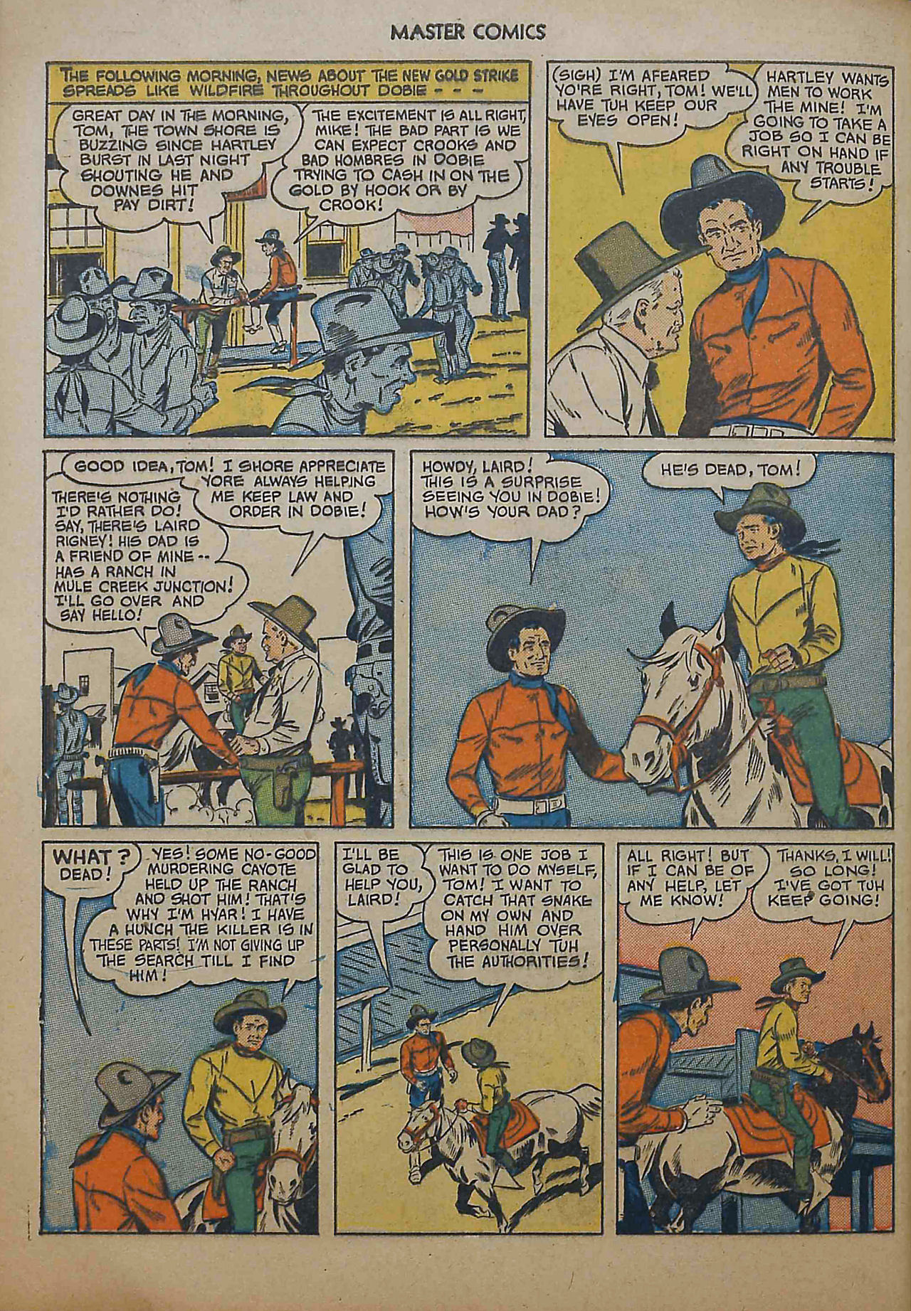 Read online Master Comics comic -  Issue #115 - 44