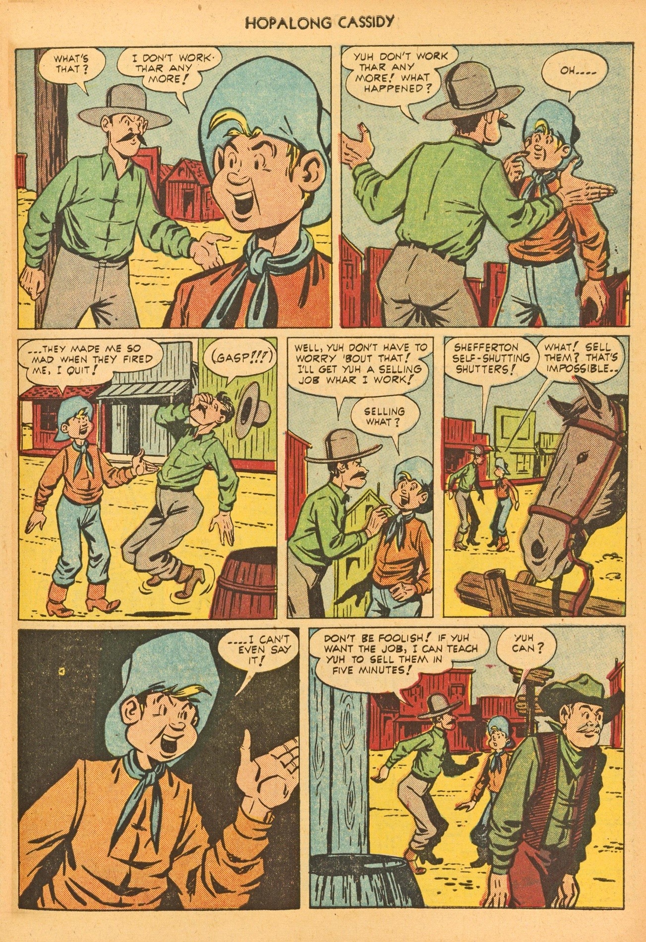 Read online Hopalong Cassidy comic -  Issue #62 - 31