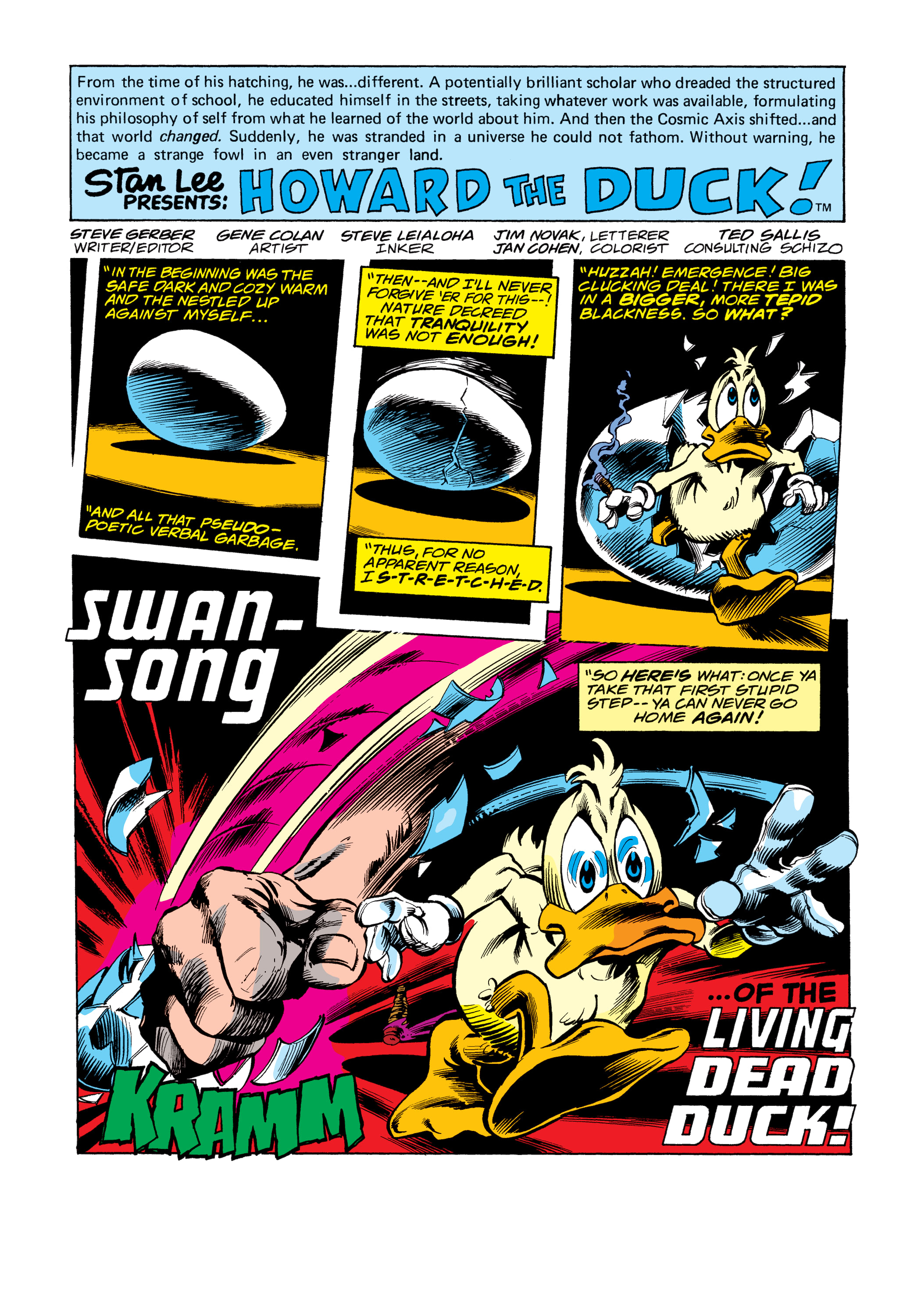 Read online Marvel Masterworks: Howard the Duck comic -  Issue # TPB 1 (Part 3) - 44