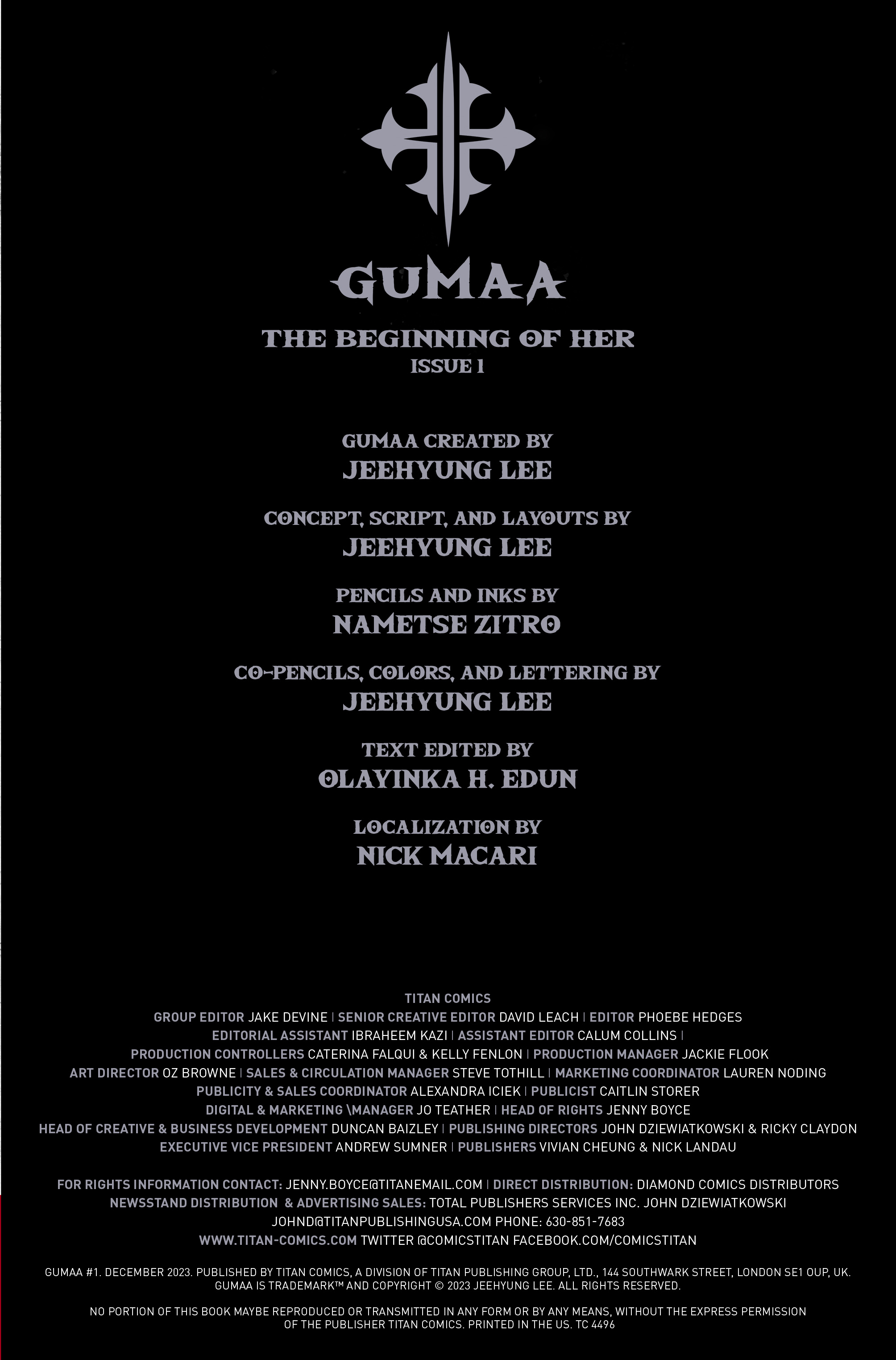 Read online Gumaa: The Beginning of Her comic -  Issue #1 - 6