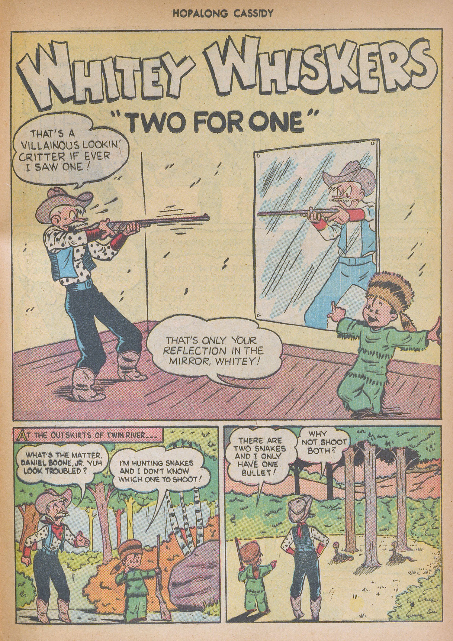 Read online Hopalong Cassidy comic -  Issue #6 - 37