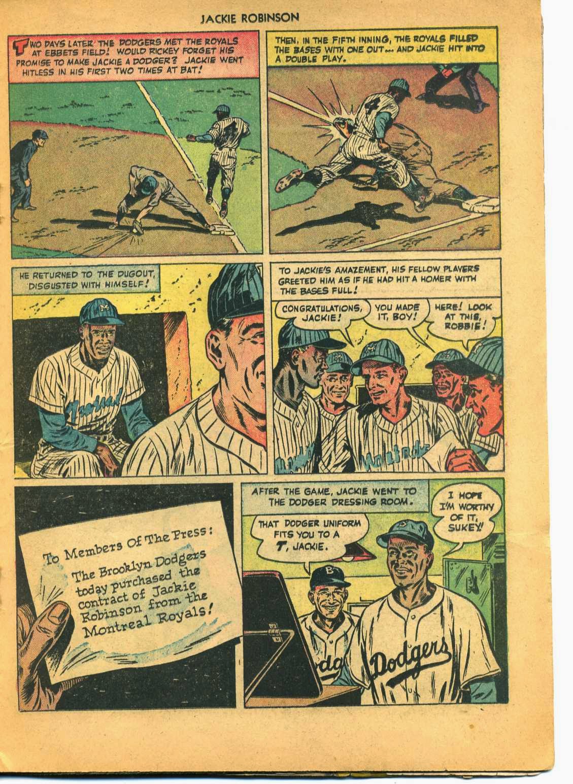 Read online Jackie Robinson comic -  Issue #1 - 20
