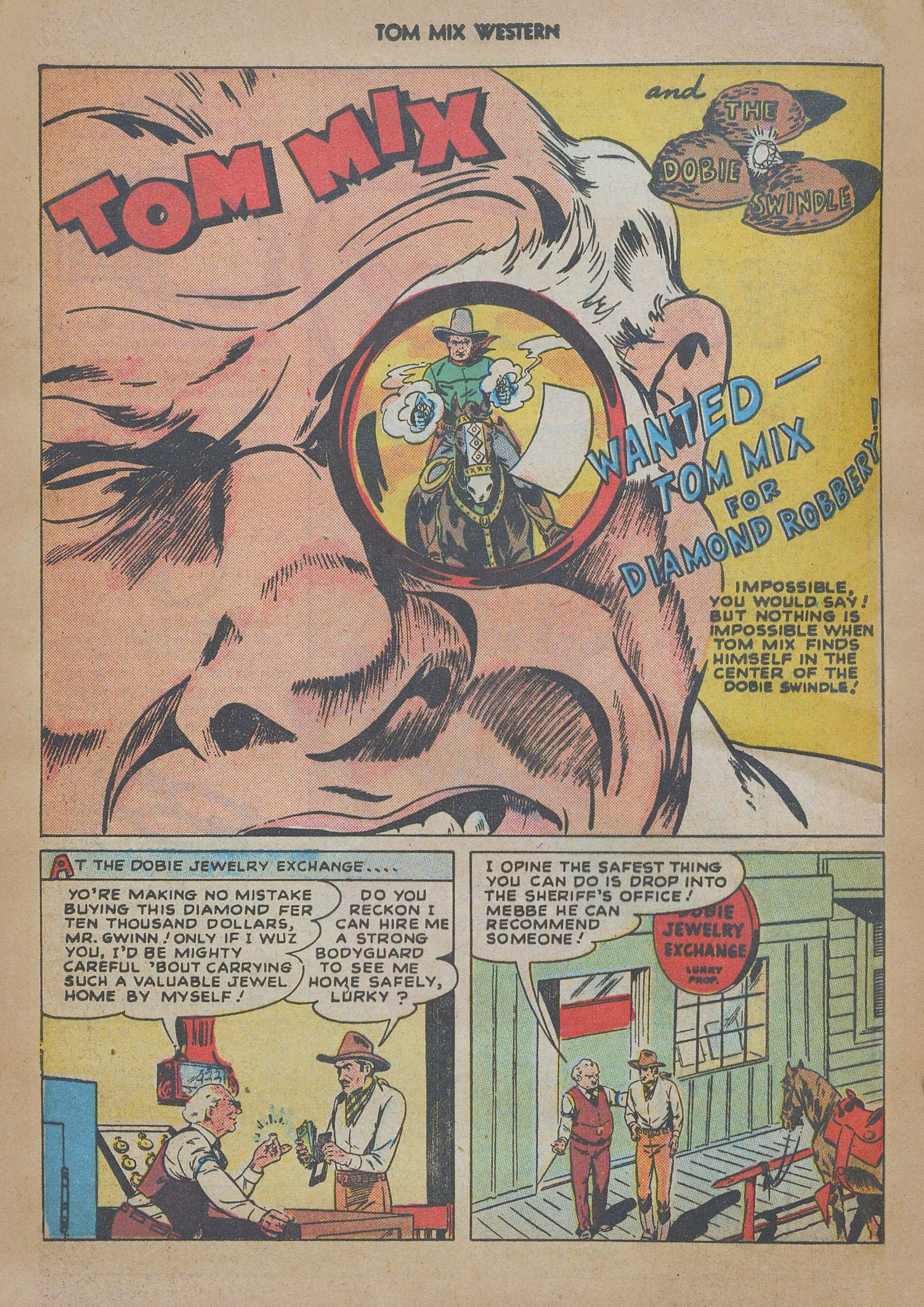 Read online Tom Mix Western (1948) comic -  Issue #13 - 40