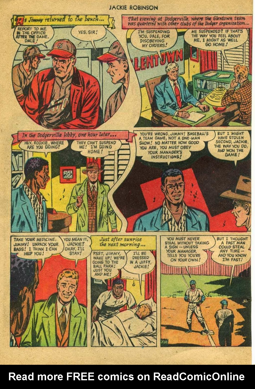 Read online Jackie Robinson comic -  Issue #3 - 32