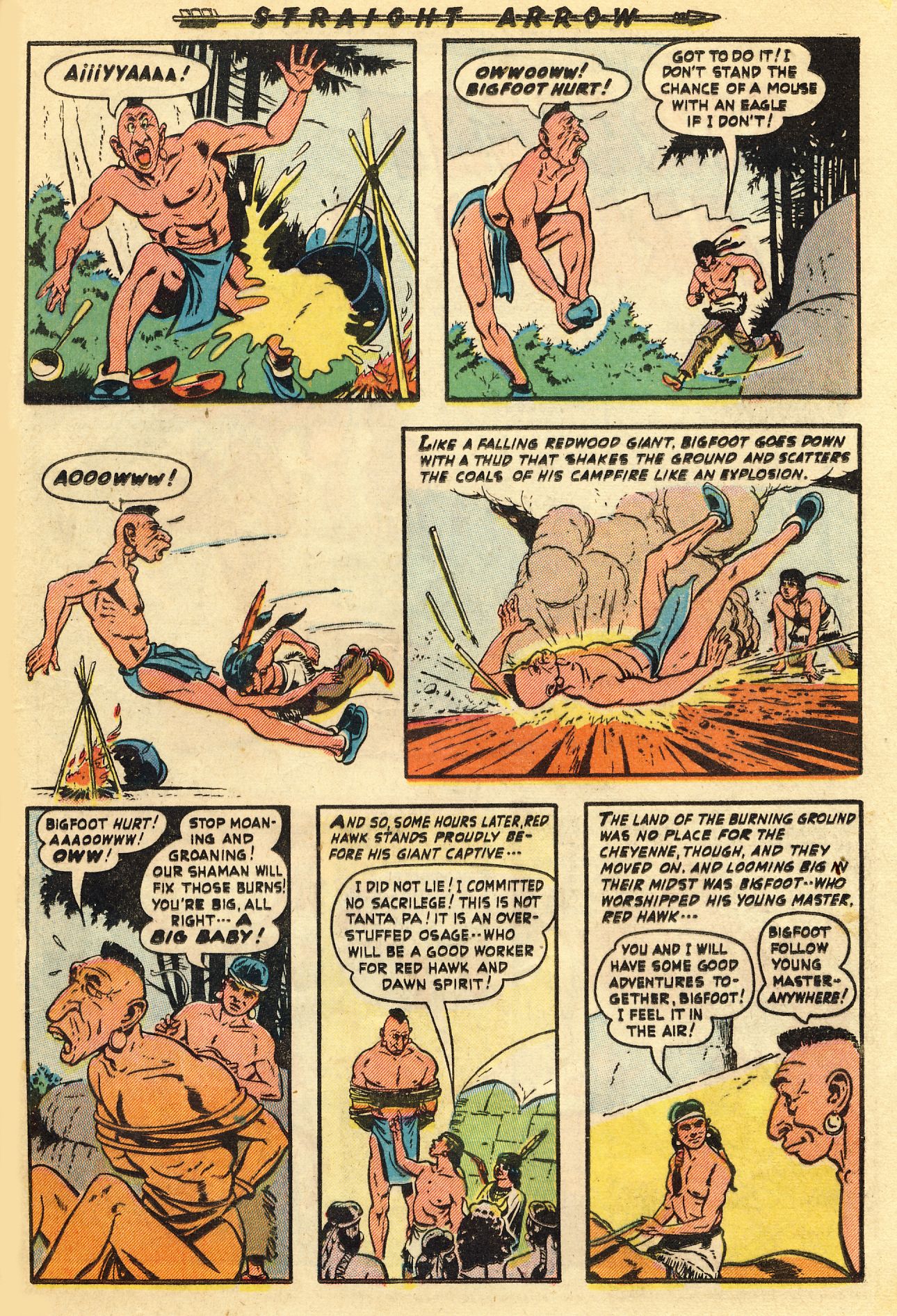 Read online Straight Arrow comic -  Issue #11 - 25