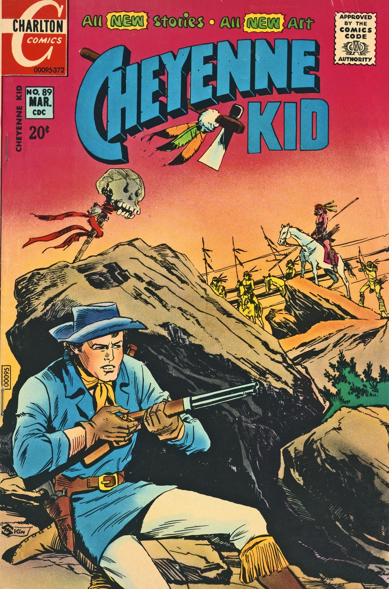 Read online Cheyenne Kid comic -  Issue #89 - 1