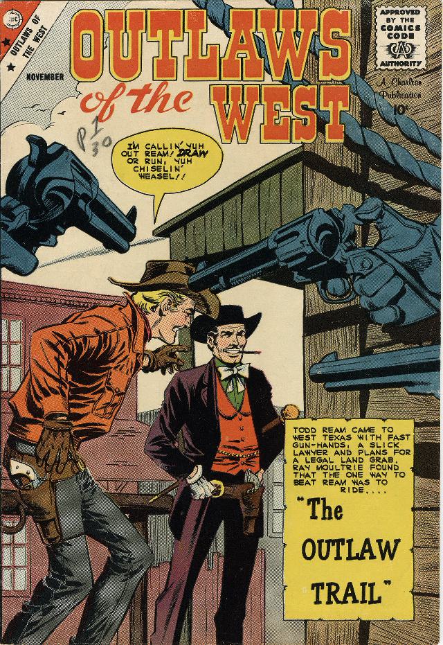 Outlaws of the West issue 22 - Page 1
