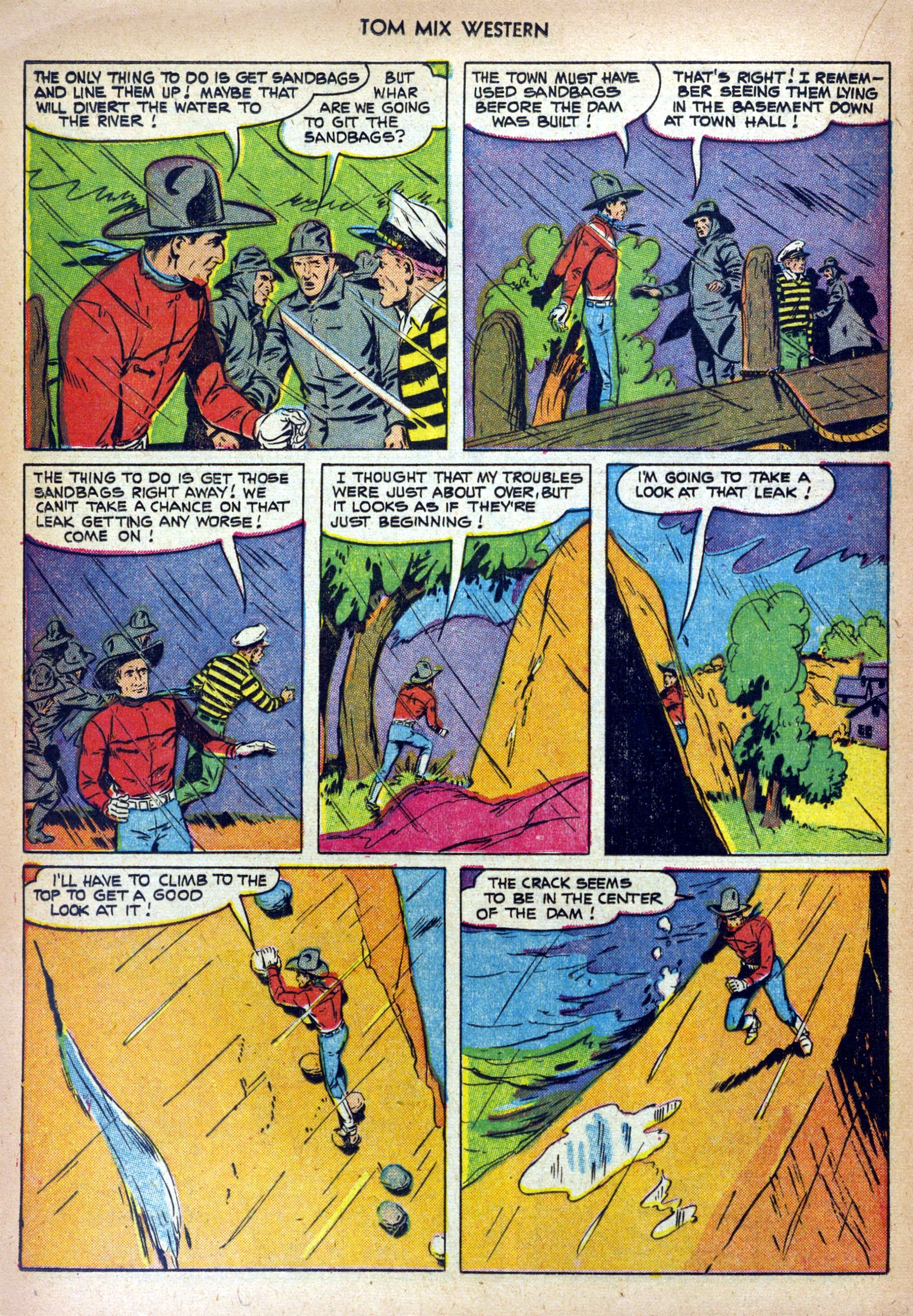 Read online Tom Mix Western (1948) comic -  Issue #48 - 20