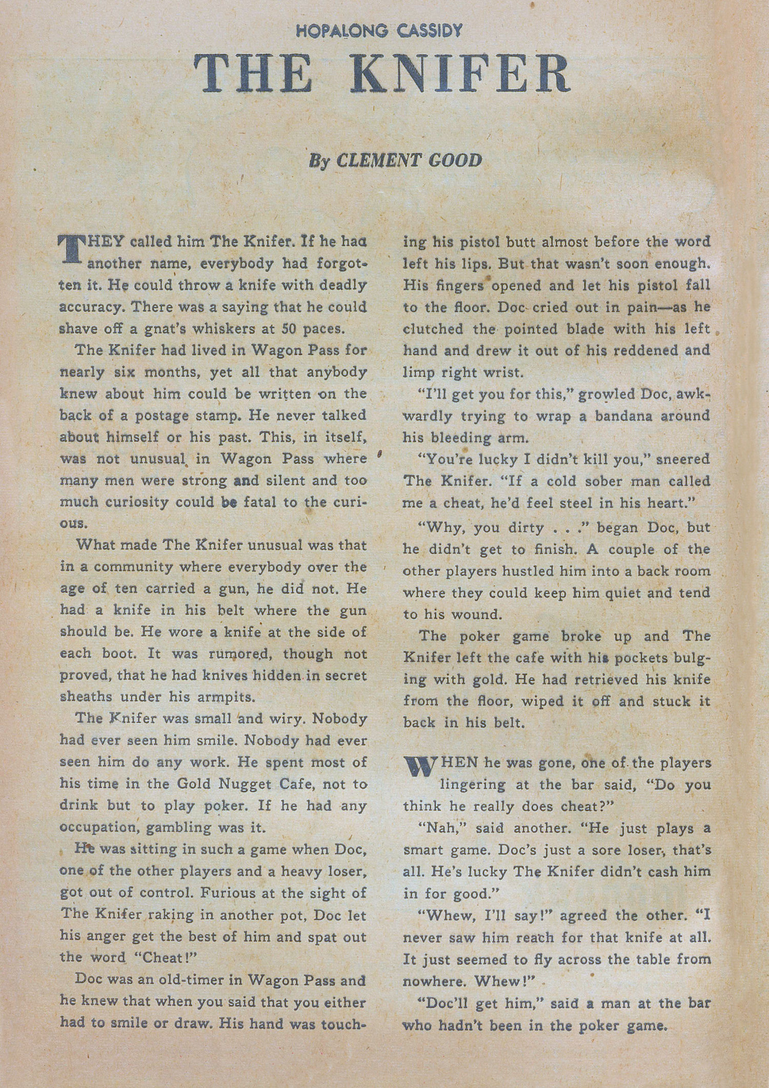 Read online Hopalong Cassidy comic -  Issue #25 - 32