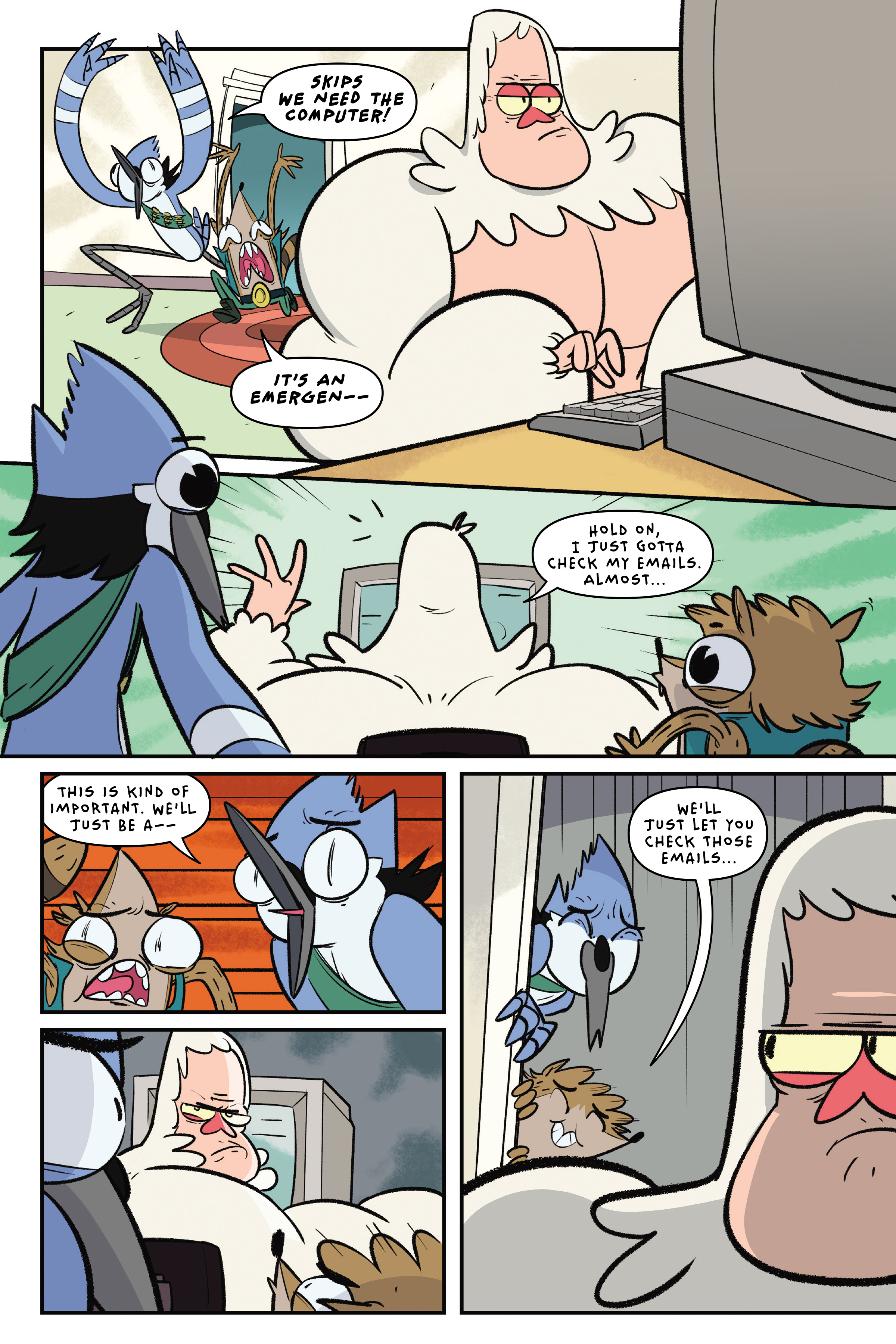 Read online Regular Show: Comic Conned comic -  Issue # TPB - 18