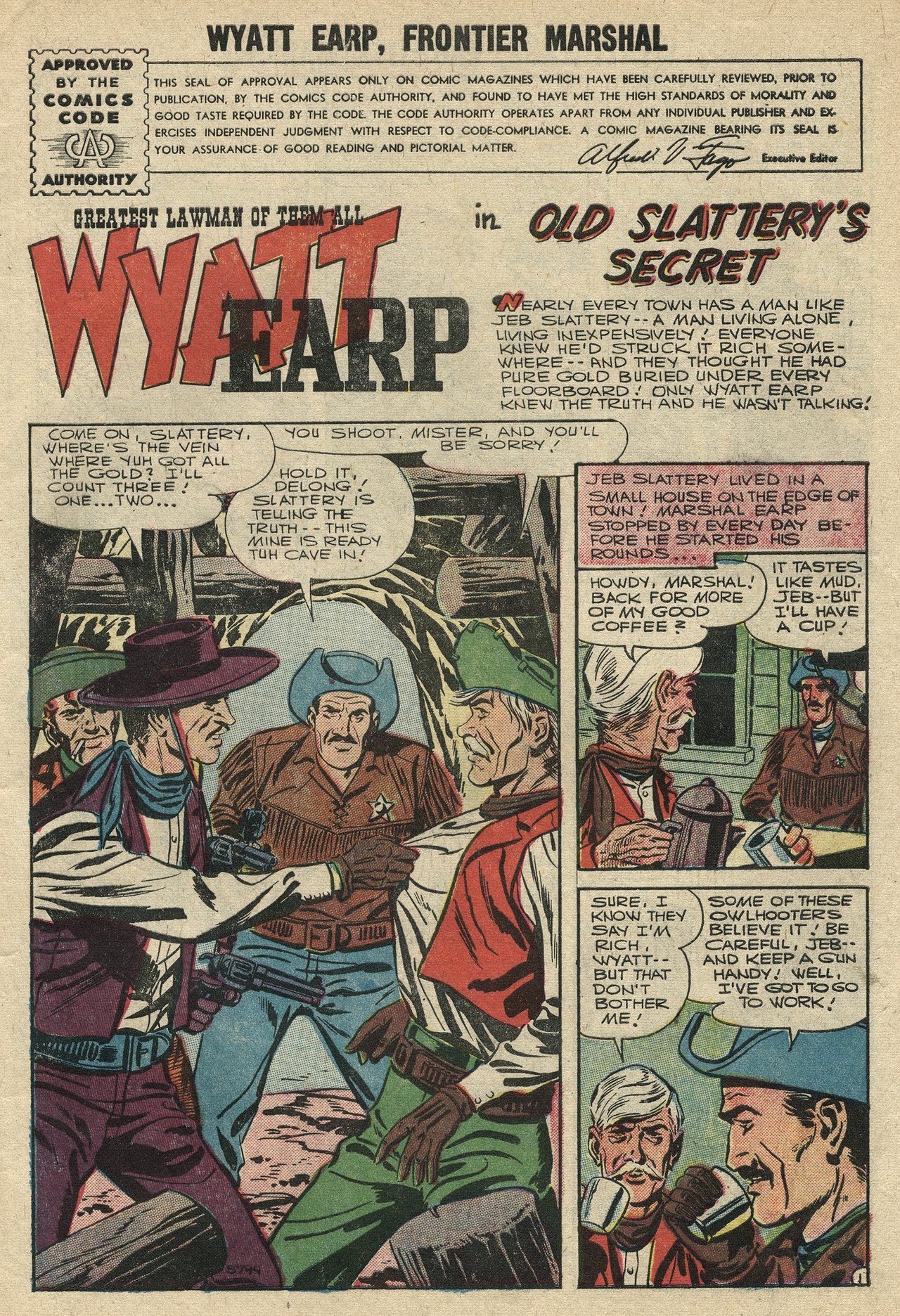 Read online Wyatt Earp Frontier Marshal comic -  Issue #14 - 3