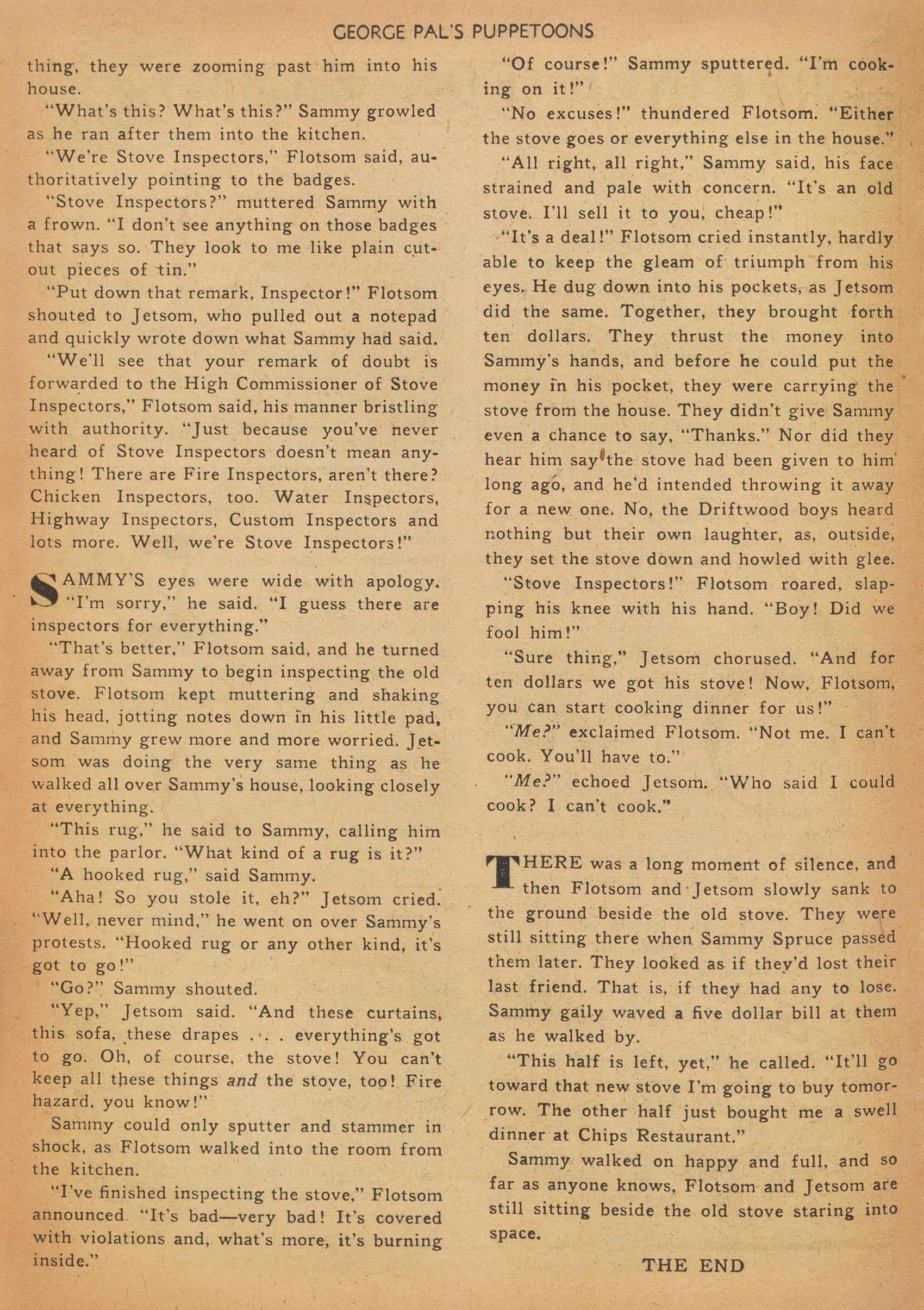 Read online George Pal's Puppetoons comic -  Issue #19 - 16