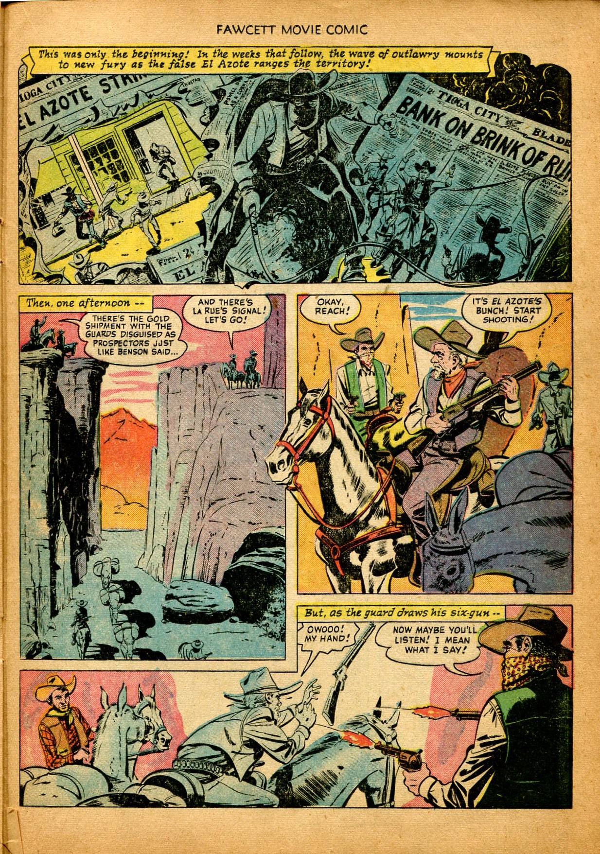 Read online Fawcett Movie Comic comic -  Issue #8 - 21