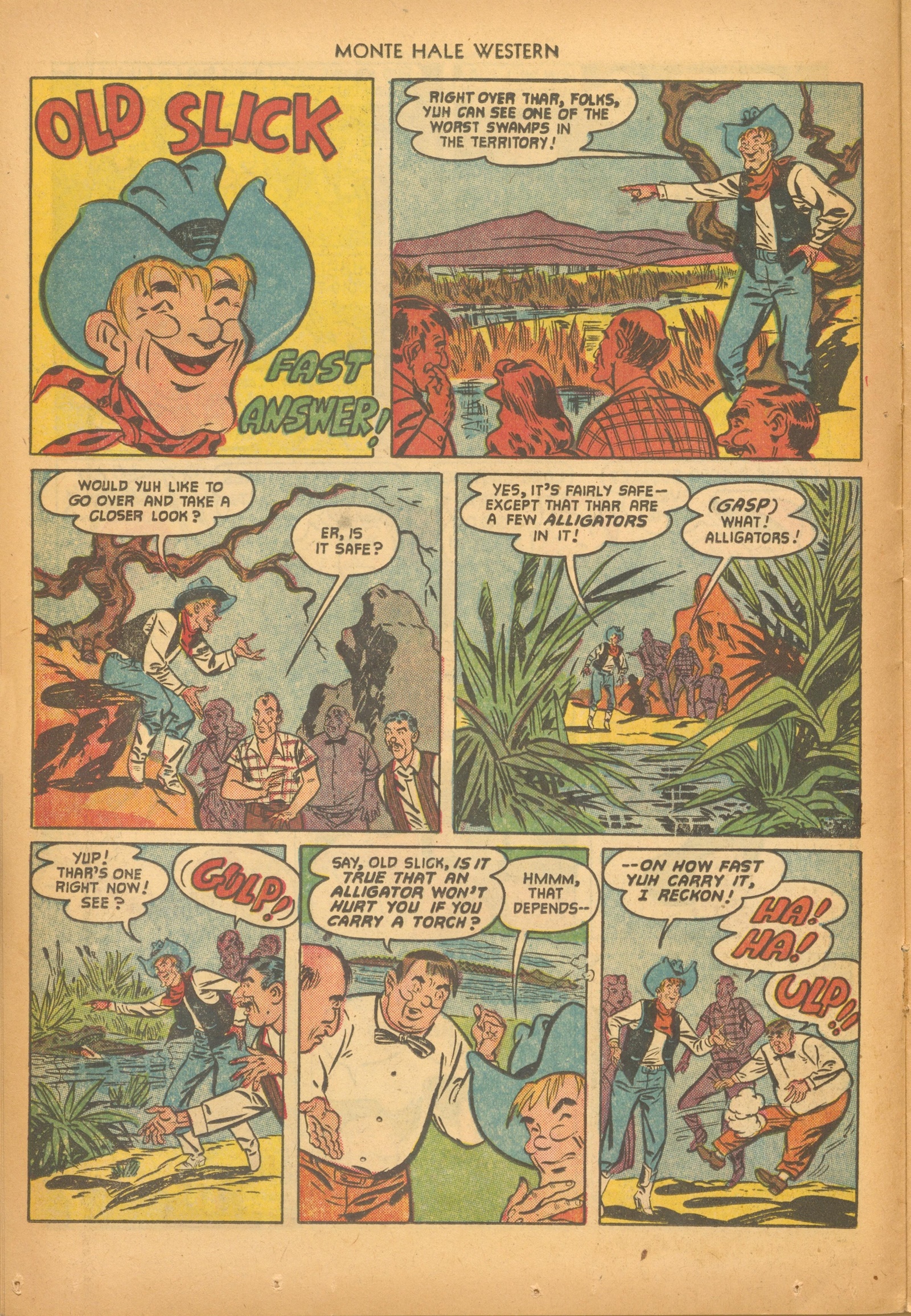 Read online Monte Hale Western comic -  Issue #73 - 14