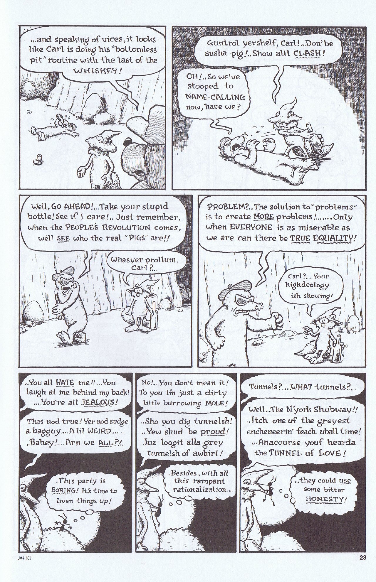 Read online Tales Of The Jackalope comic -  Issue #4 - 25