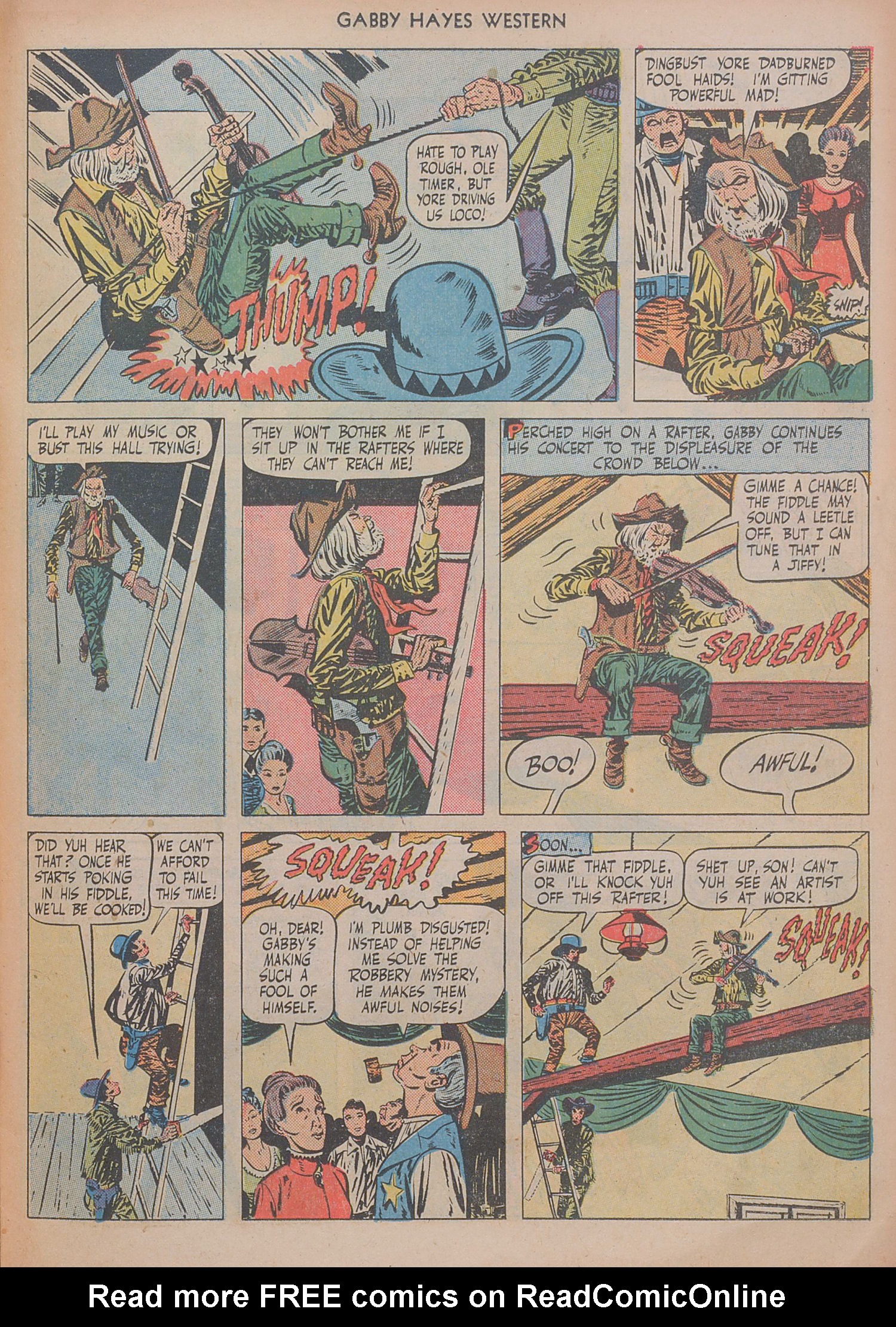 Read online Gabby Hayes Western comic -  Issue #20 - 23