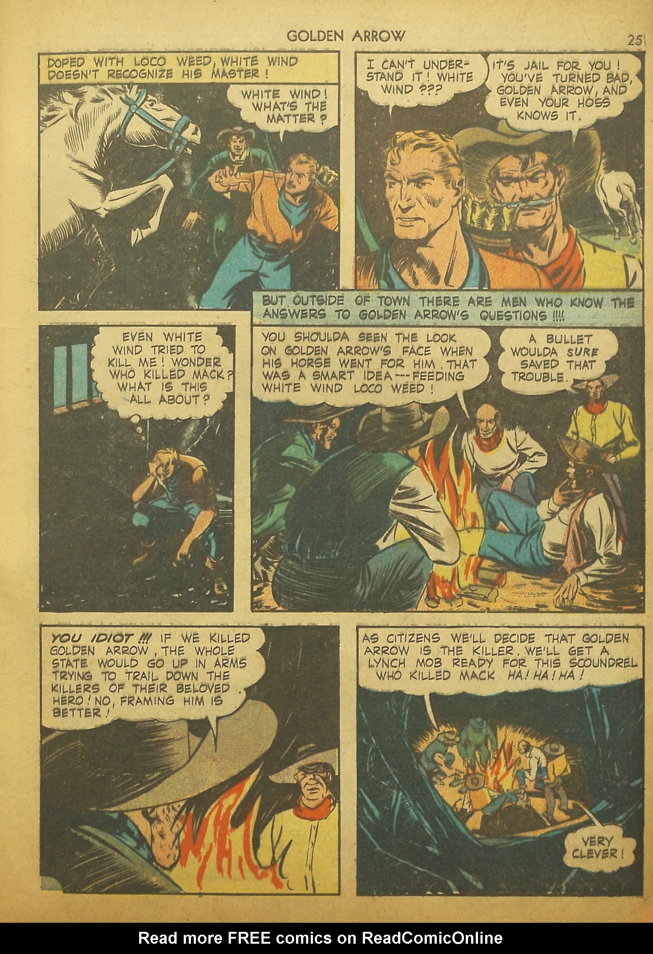 Read online Golden Arrow comic -  Issue #2 - 25