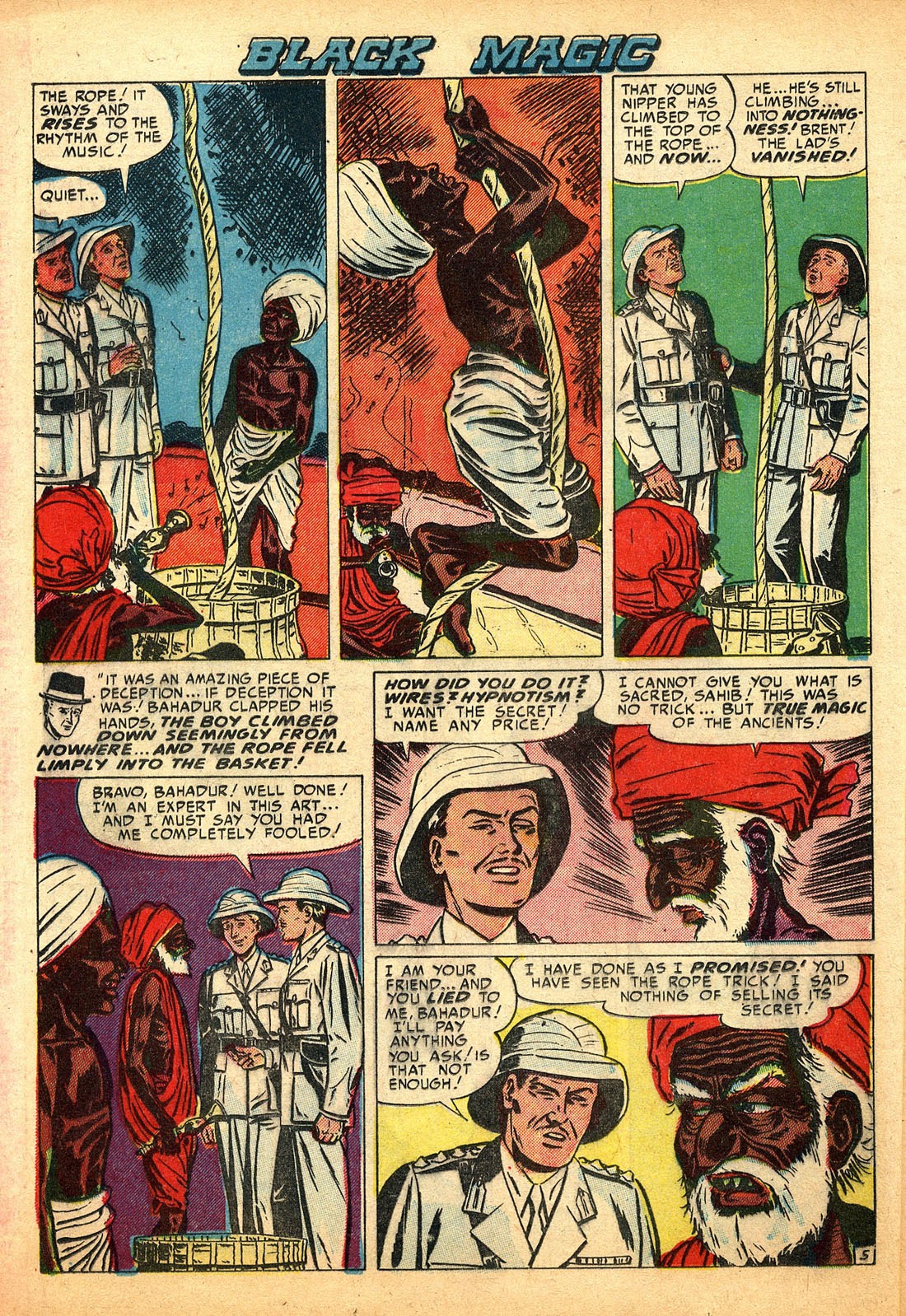 Read online Black Magic (1950) comic -  Issue #16 - 32