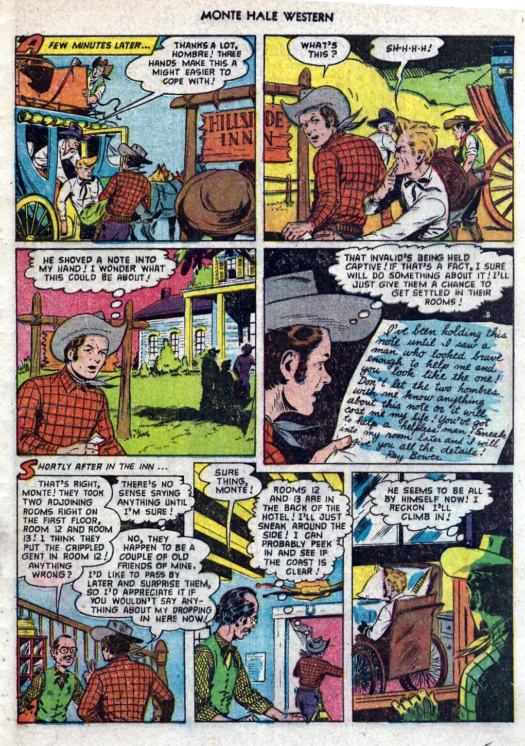 Read online Monte Hale Western comic -  Issue #82 - 29