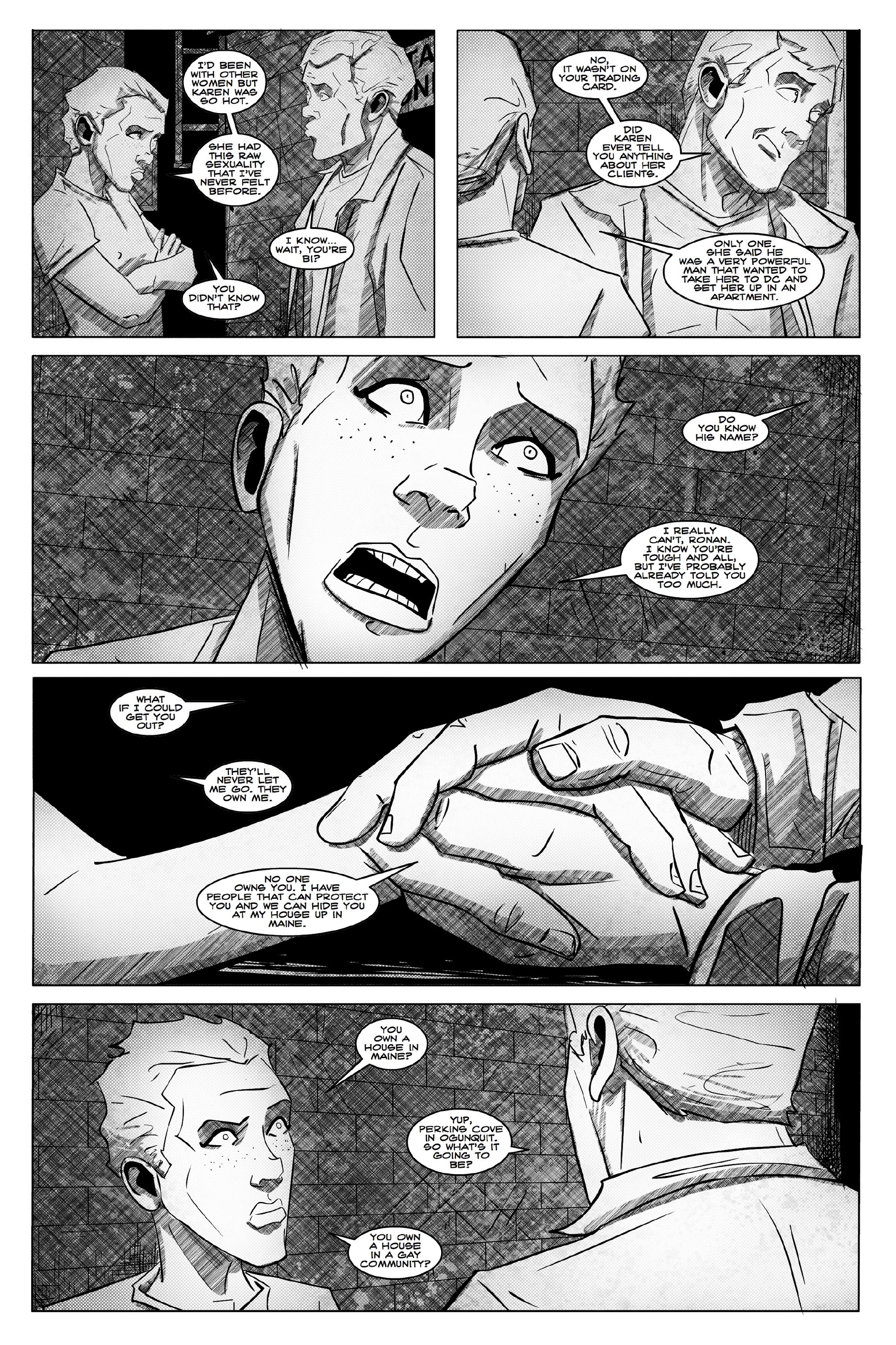 Read online Two Redheads & A Dead Blonde comic -  Issue #4 - 7