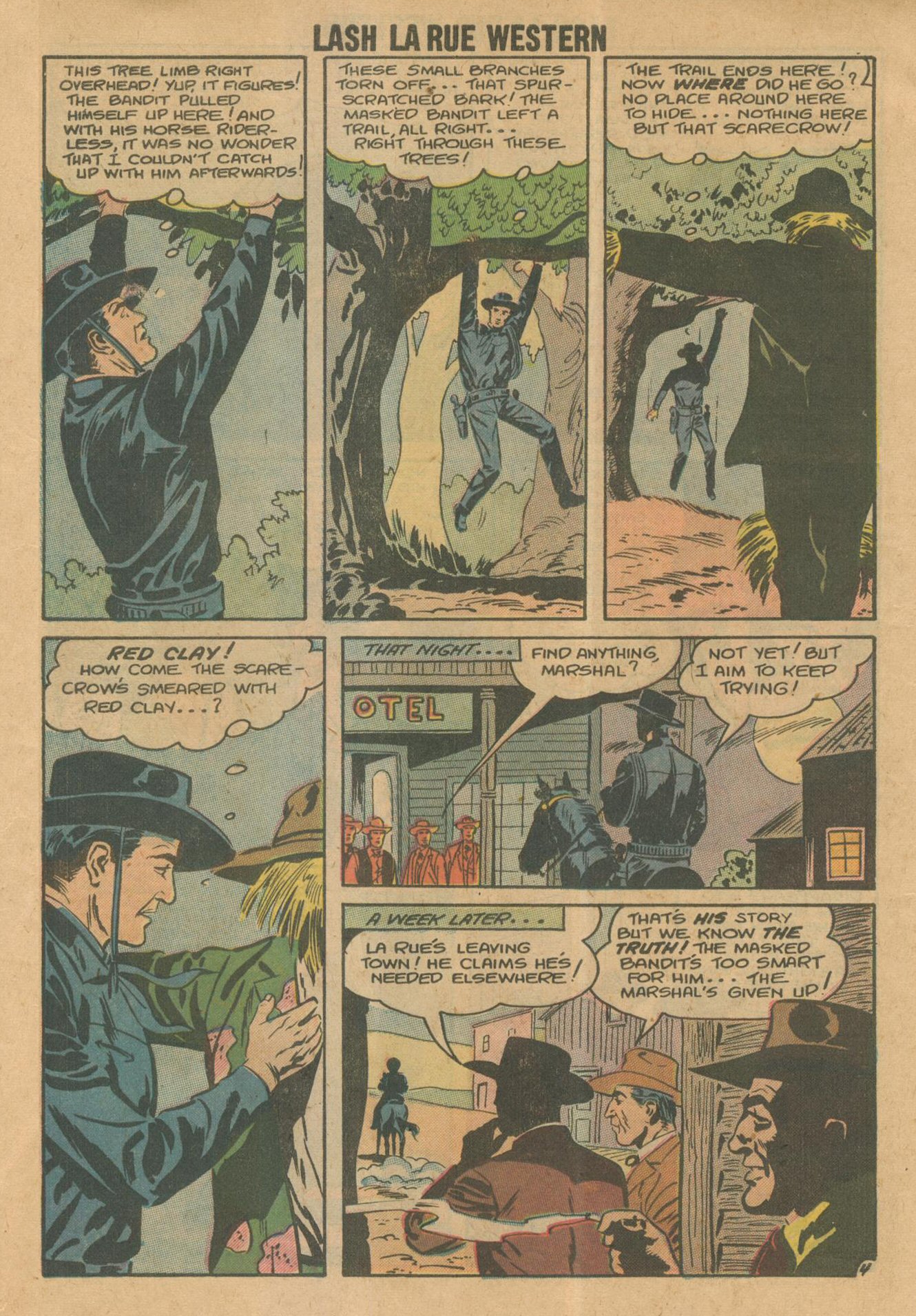 Read online Lash Larue Western (1949) comic -  Issue #69 - 5