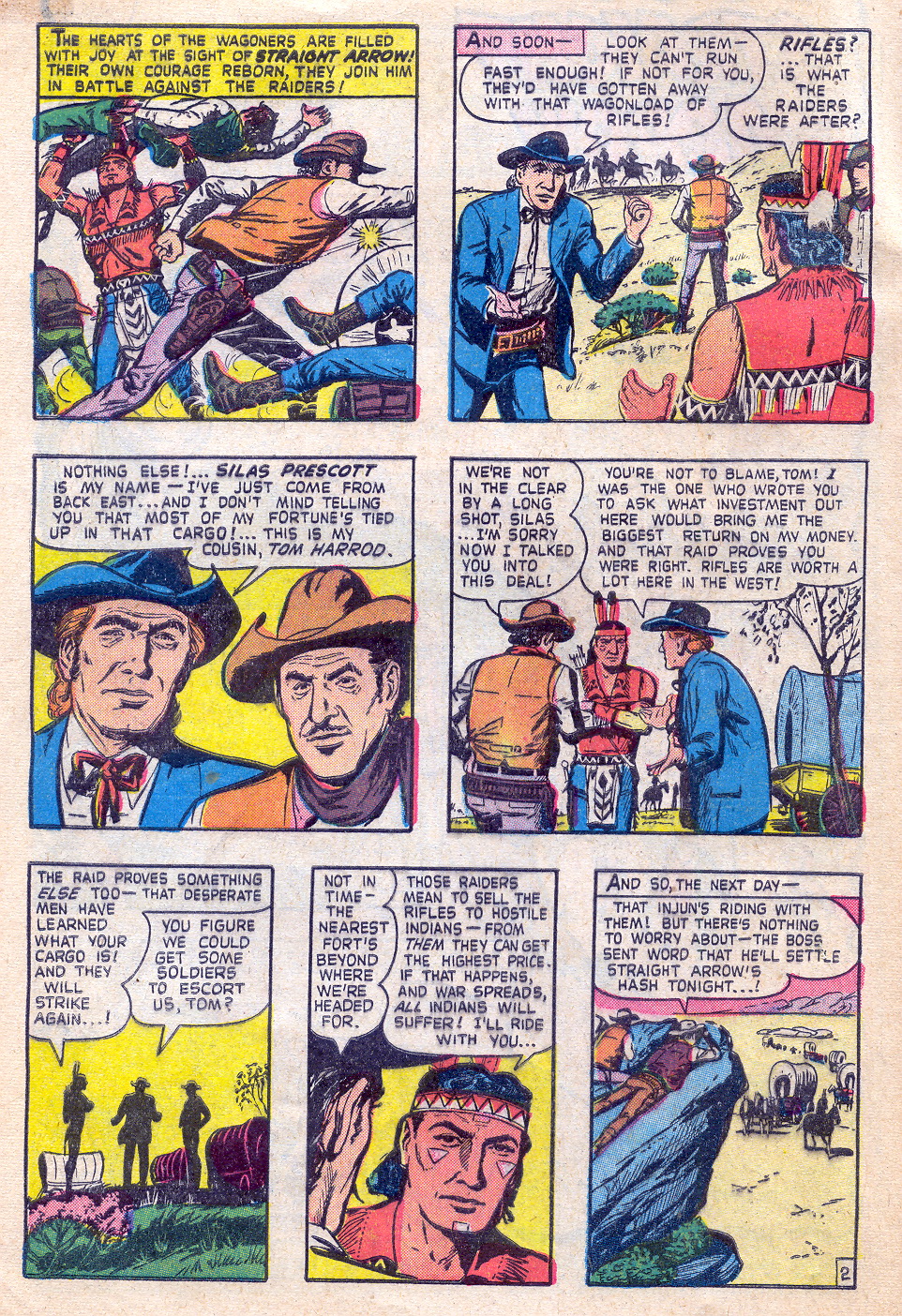 Read online Straight Arrow comic -  Issue #50 - 4